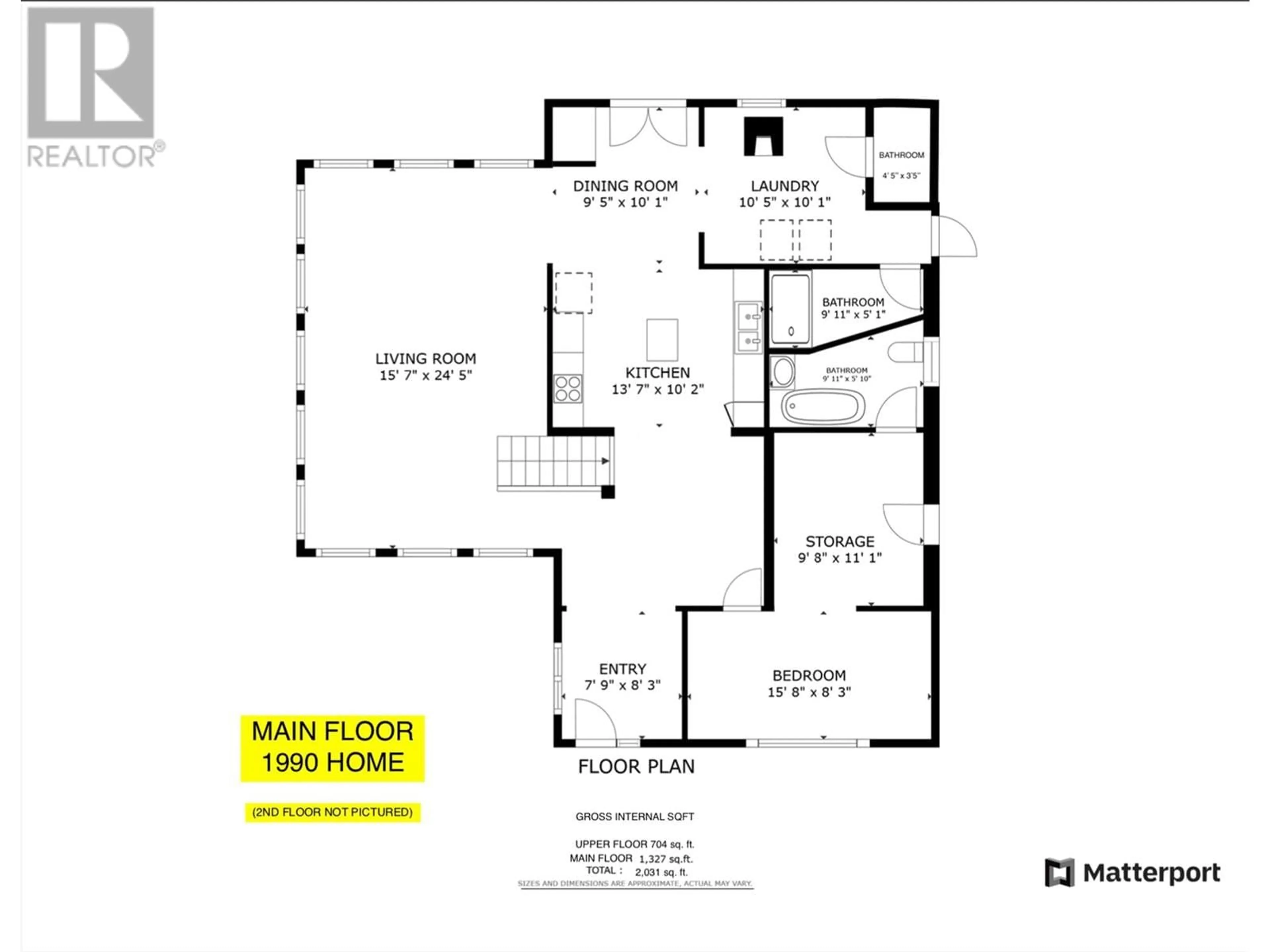 Floor plan for 1766 RIONDEL  N Road, Riondel British Columbia V0B2B0