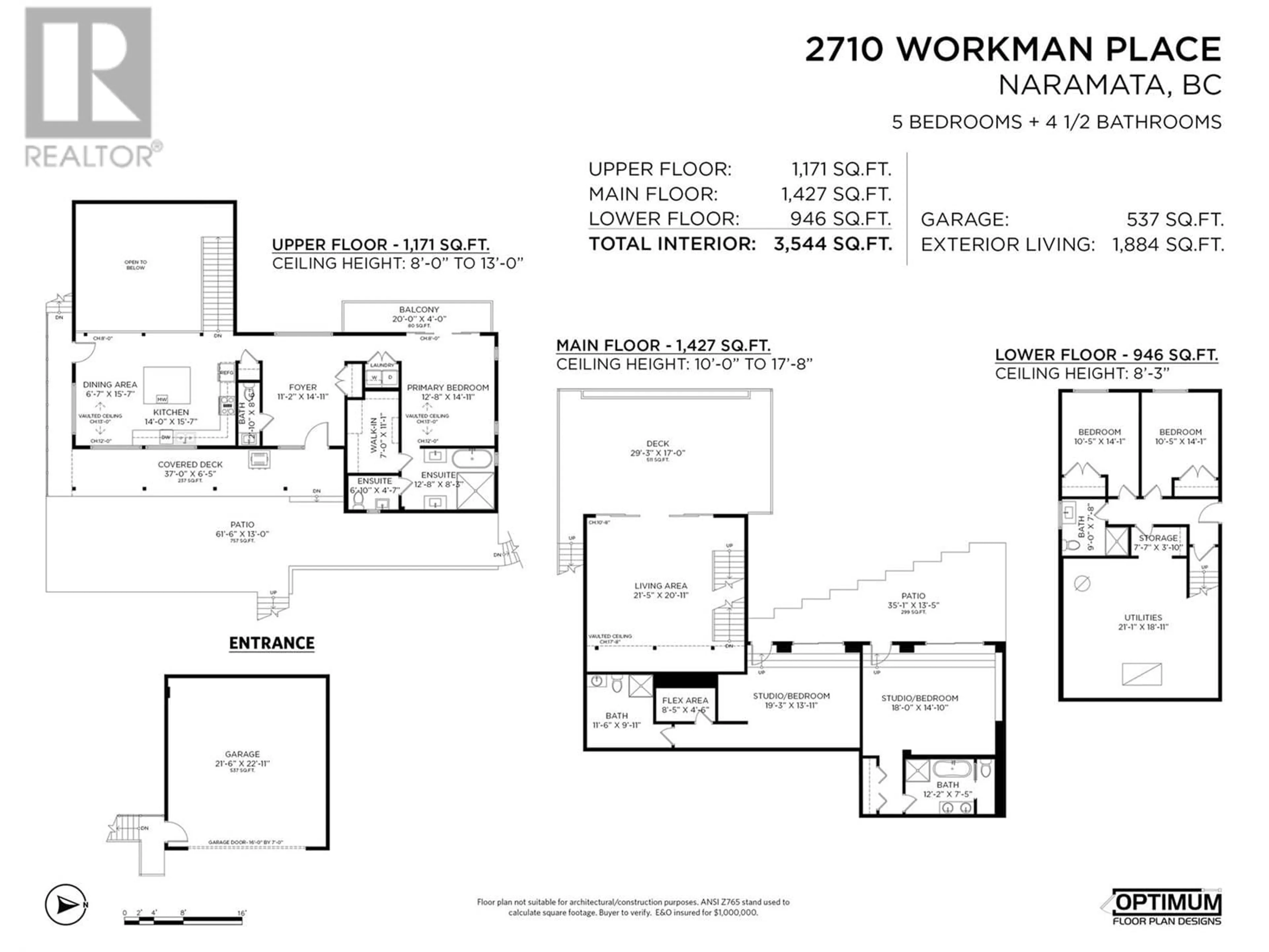Floor plan for 2710 WORKMAN PLACE, Naramata British Columbia V0H1N0