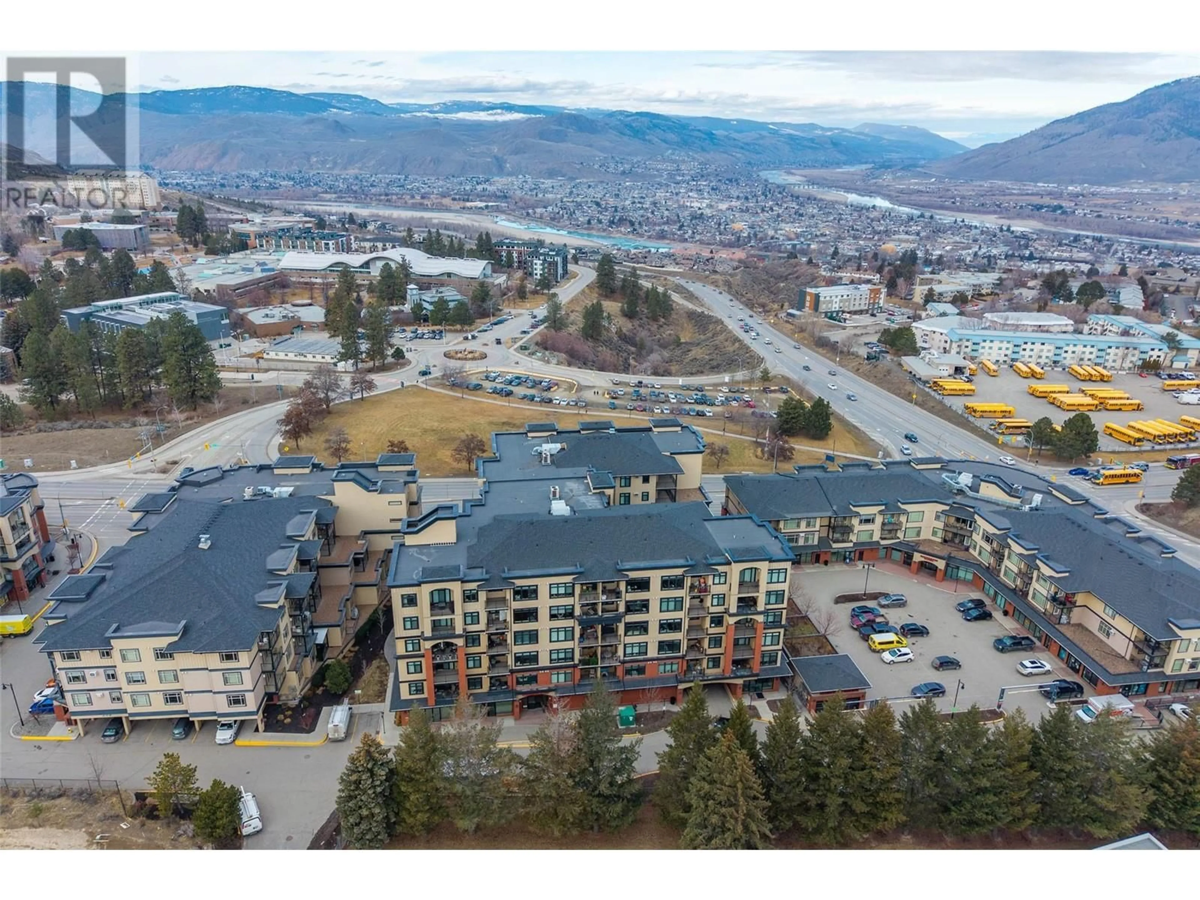 A pic from outside/outdoor area/front of a property/back of a property/a pic from drone, mountain view for 765 MCGILL Road Unit# 509, Kamloops British Columbia V2C0B7