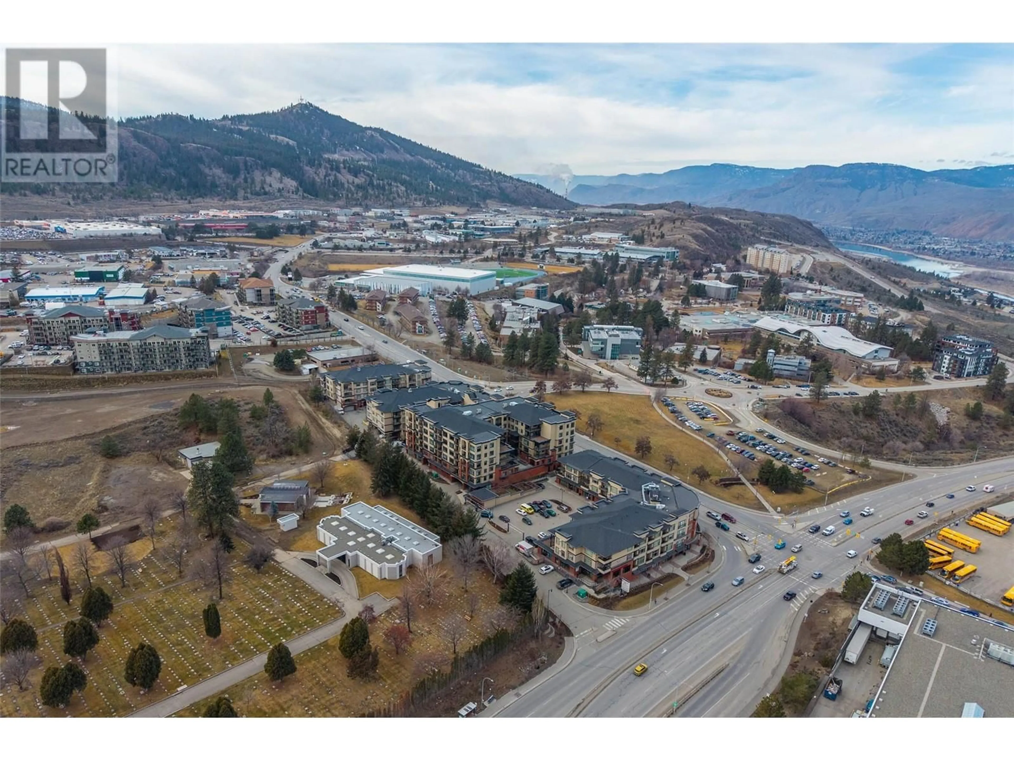 A pic from outside/outdoor area/front of a property/back of a property/a pic from drone, mountain view for 765 MCGILL Road Unit# 509, Kamloops British Columbia V2C0B7