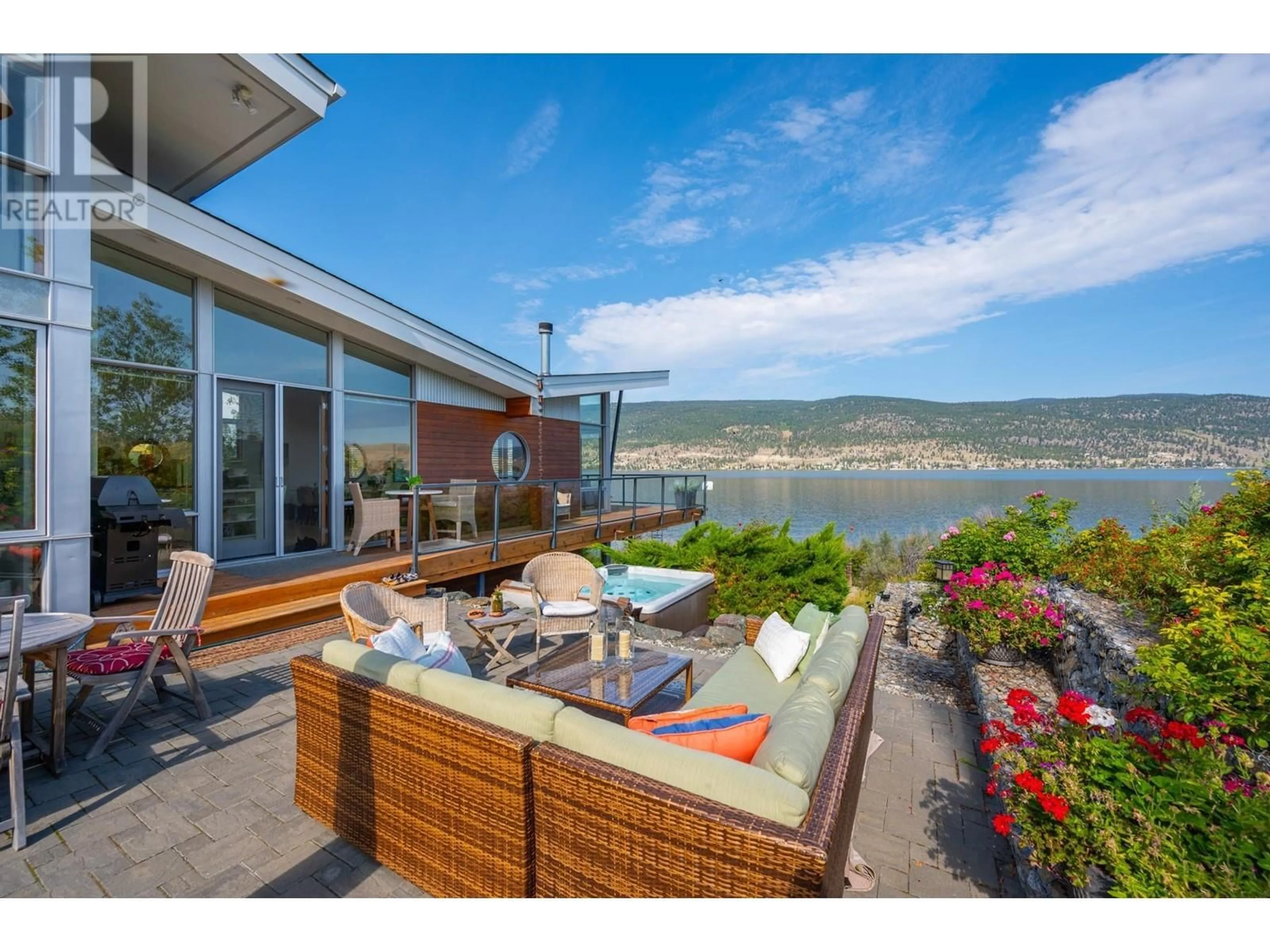 Patio, water/lake/river/ocean view for 6993 OLD NICOLA Trail, Merritt British Columbia V1K1B8