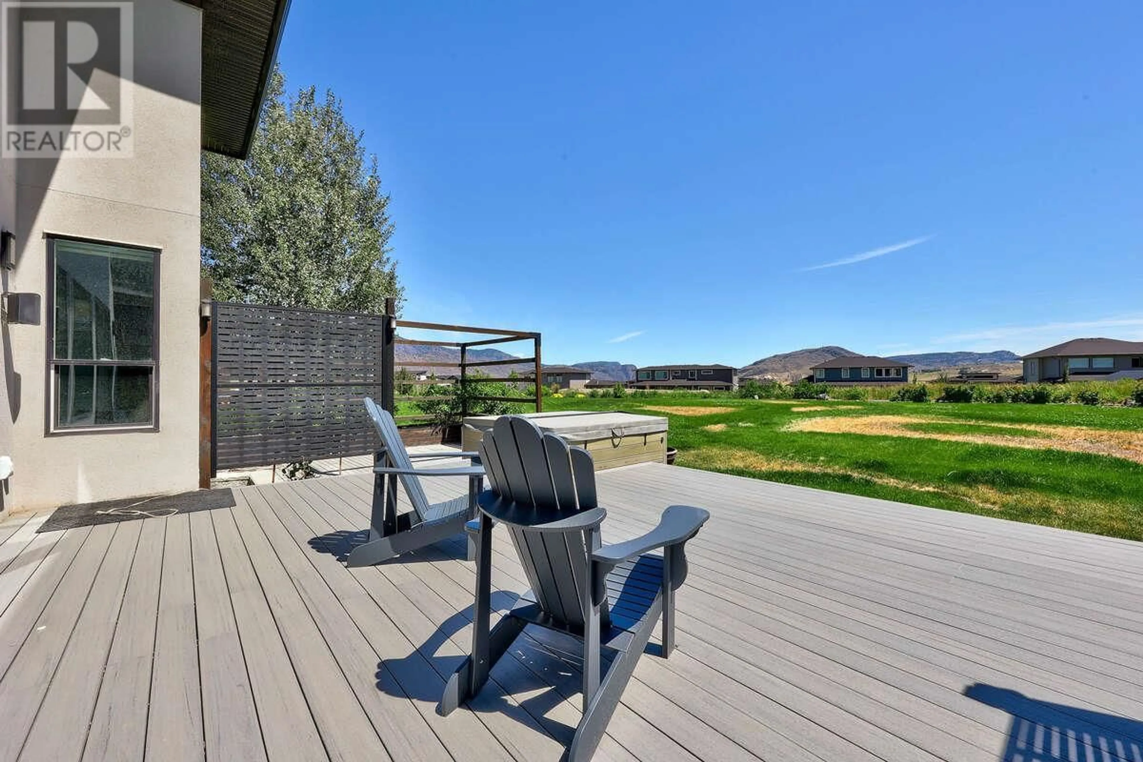 Patio, water/lake/river/ocean view for 205 RUE CHEVAL NOIR, Kamloops British Columbia V2H1T7