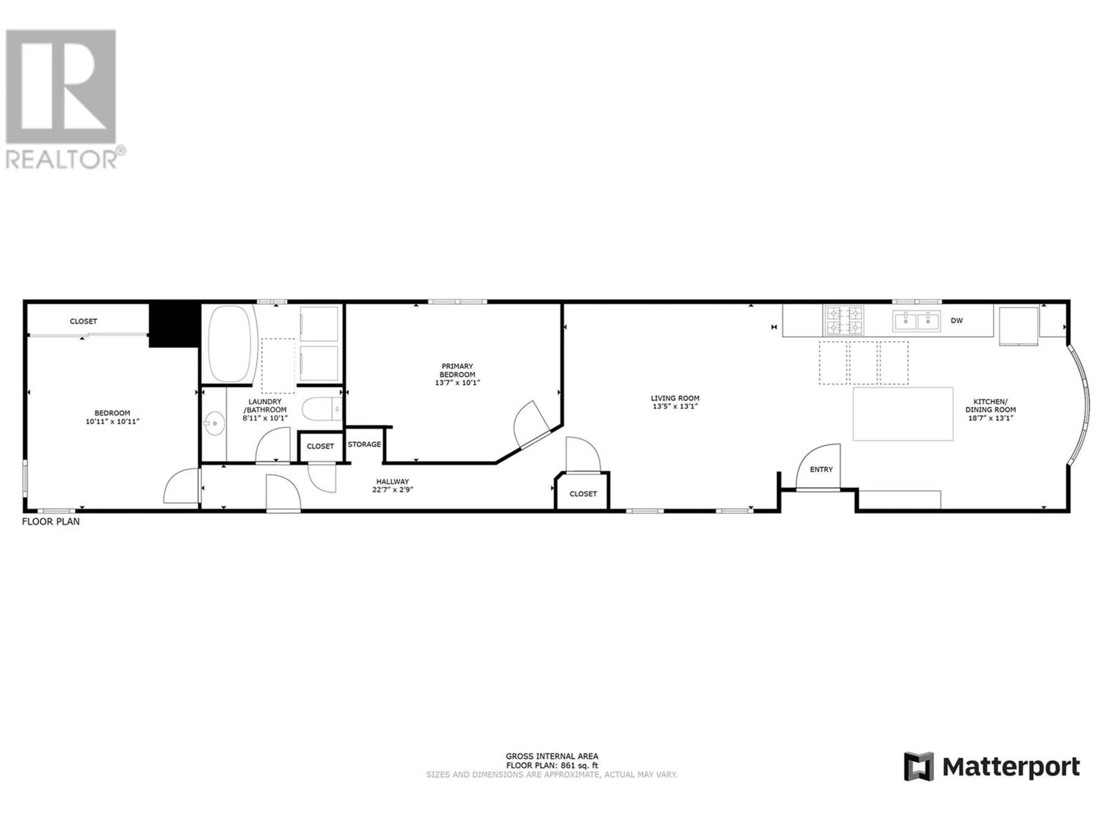 Floor plan for 27 - 12560 WESTSIDE ROAD, Vernon British Columbia V1H1S9
