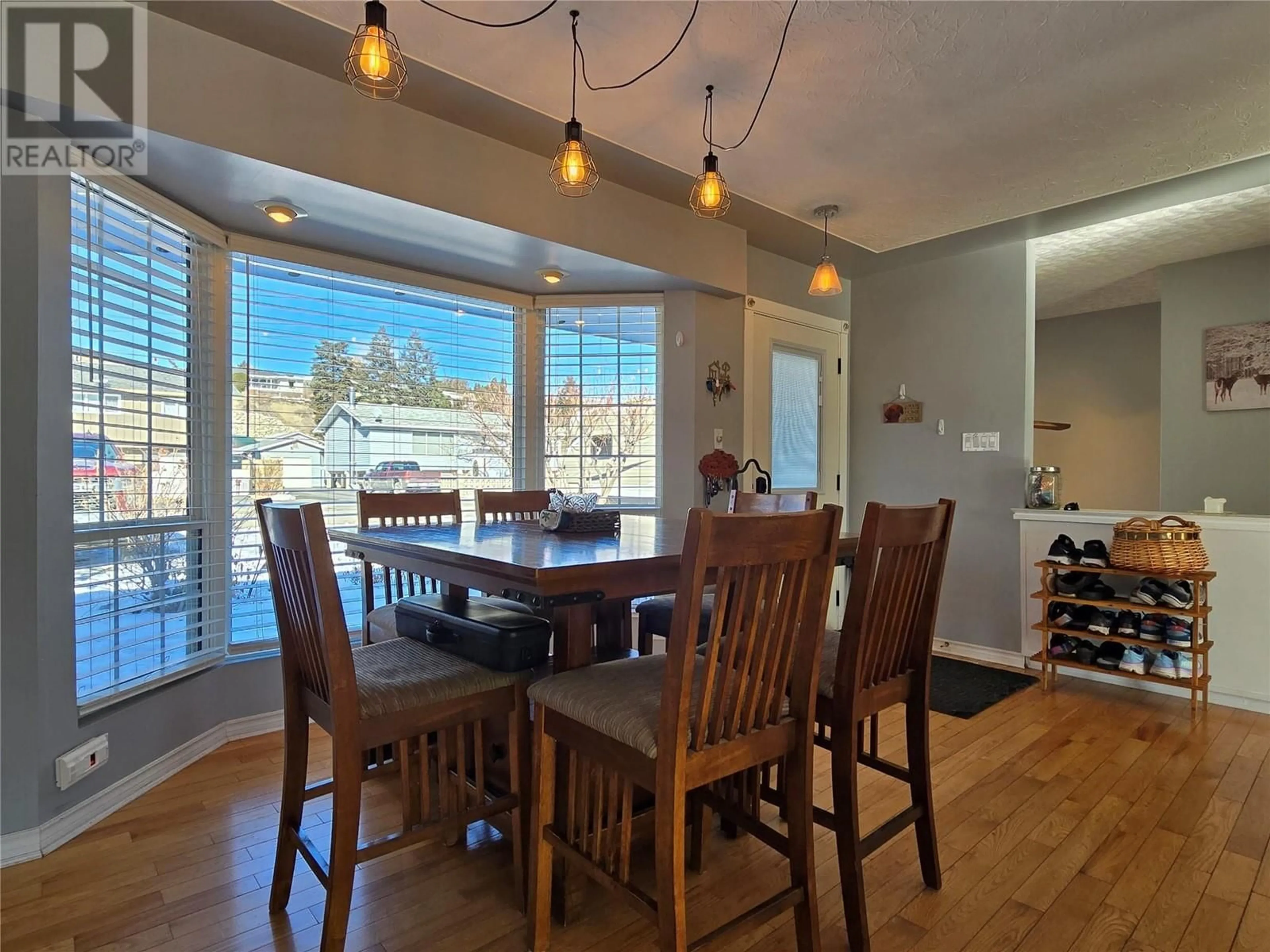 Dining room, wood/laminate floor for 213 Ash Street, Ashcroft British Columbia V0K1A0