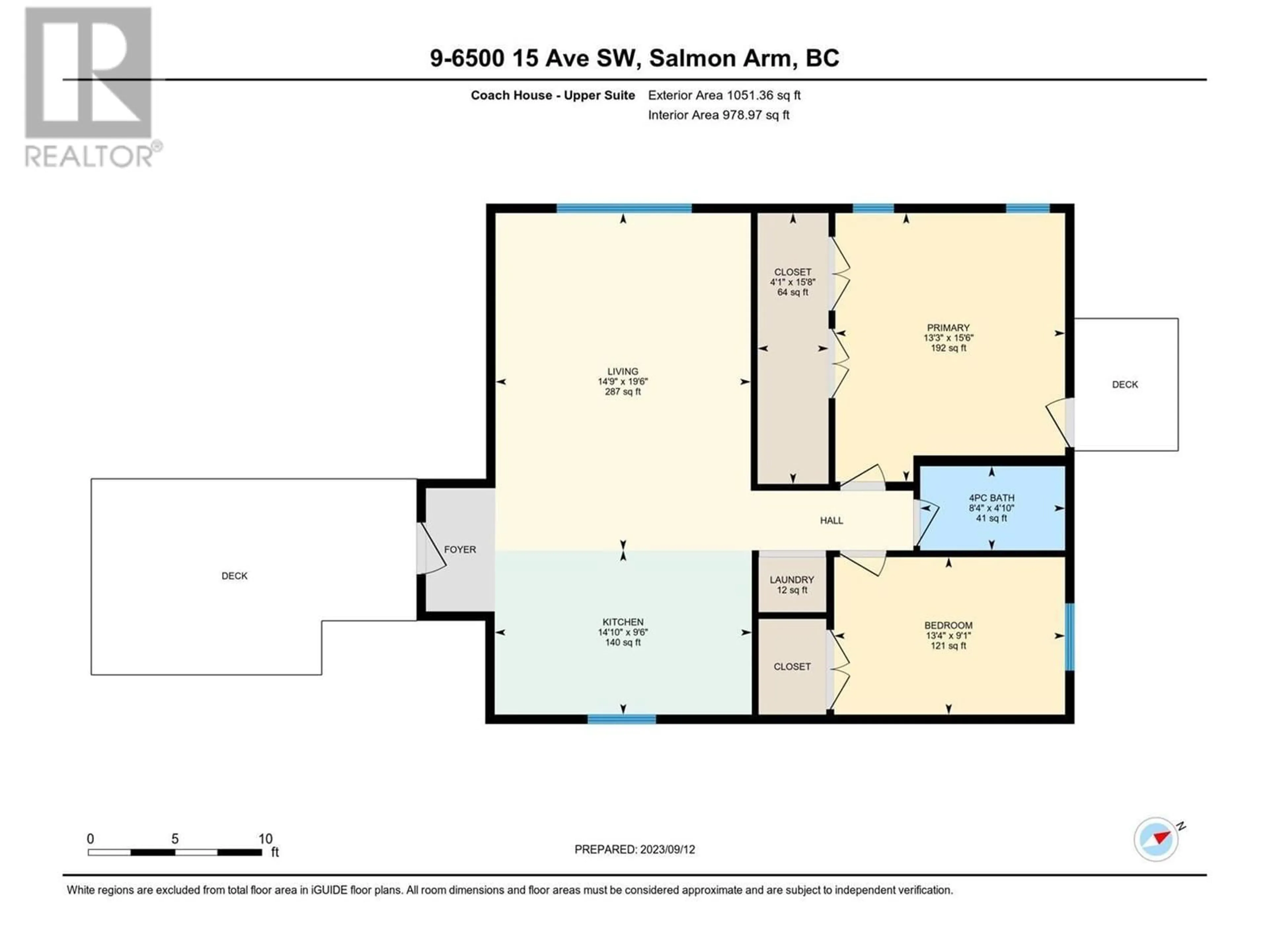 Floor plan for 6500 15 Avenue SW Unit# 9, Salmon Arm British Columbia V1E3B3