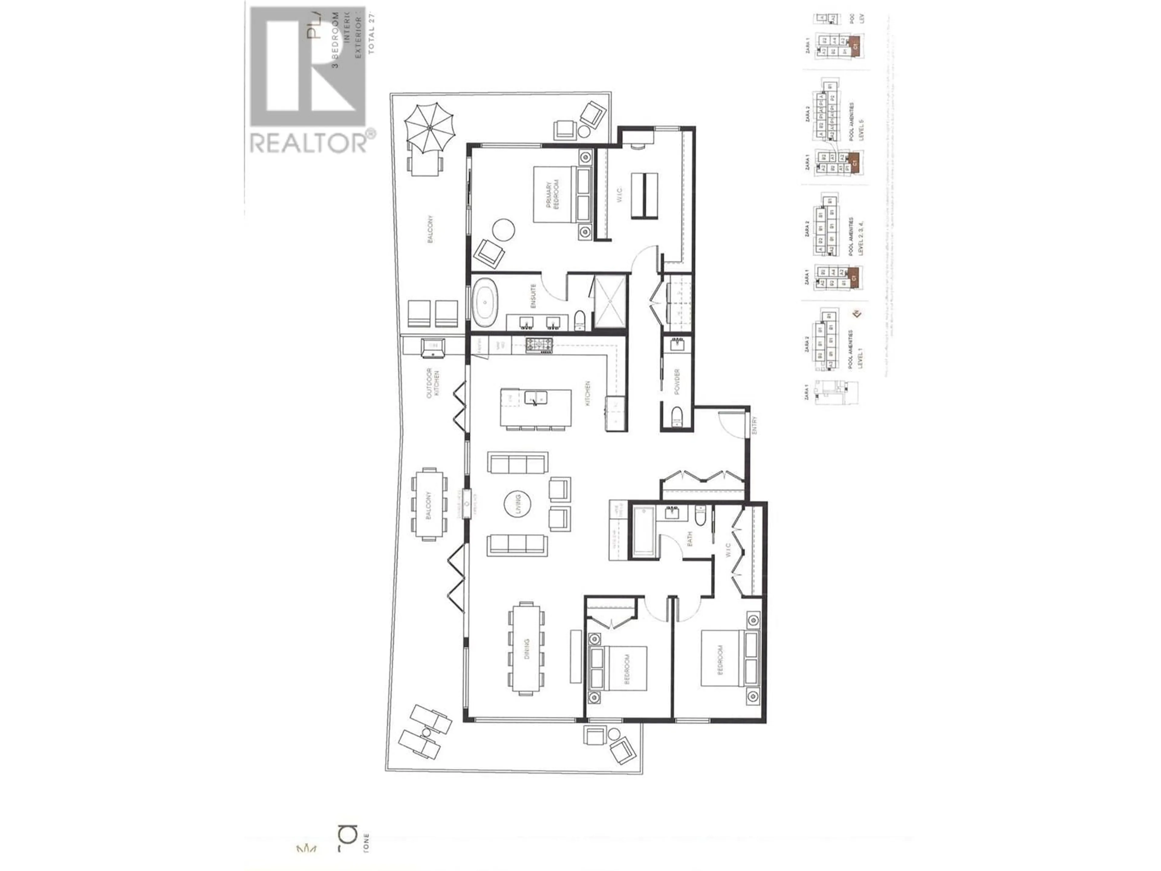 Floor plan for 204 - 9654 BENCHLAND DRIVE, Lake Country British Columbia V4V1N3