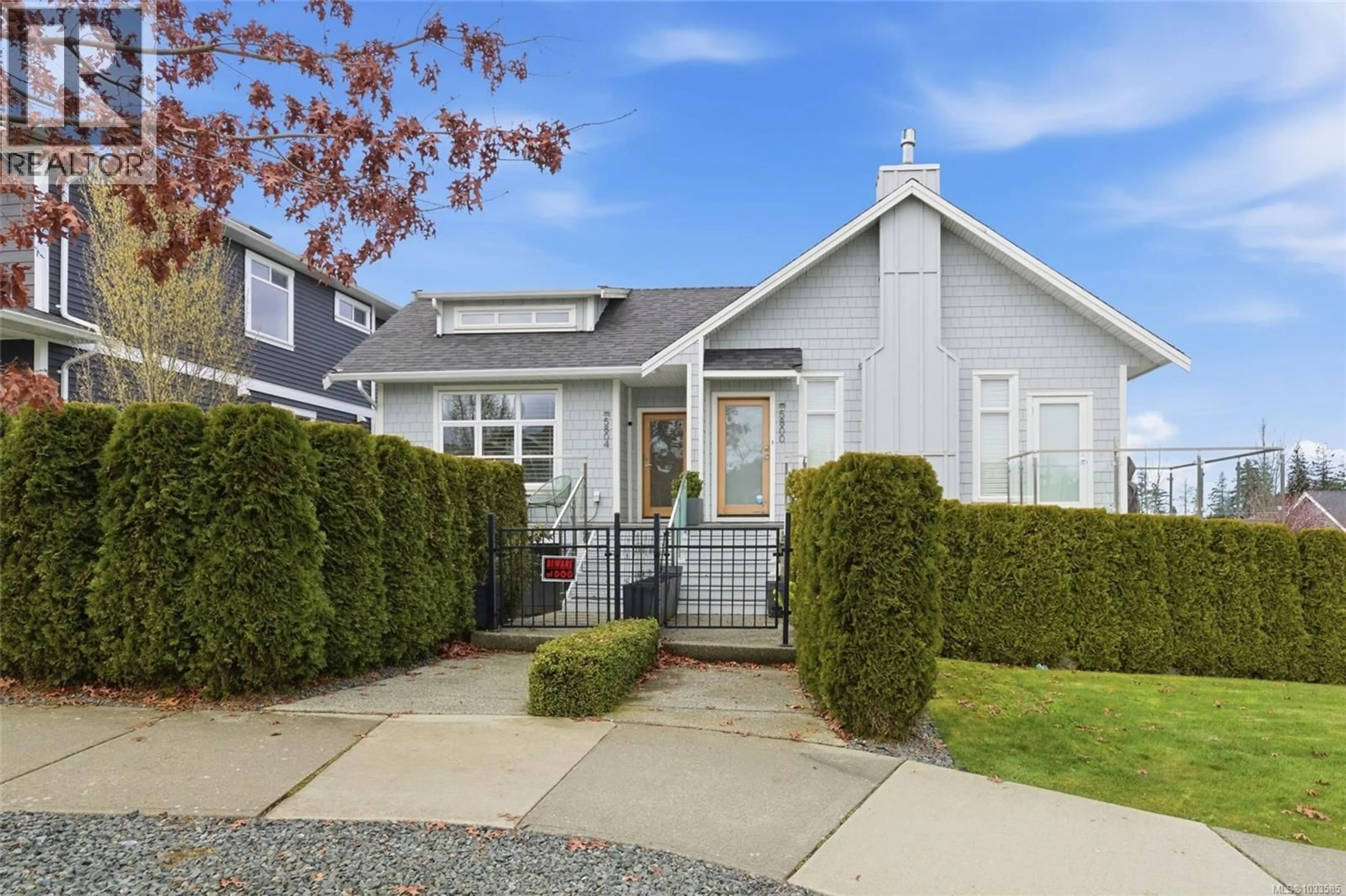 Home with vinyl exterior material, street for 5804 LINLEY VALLEY DRIVE, Nanaimo British Columbia V9T0G6