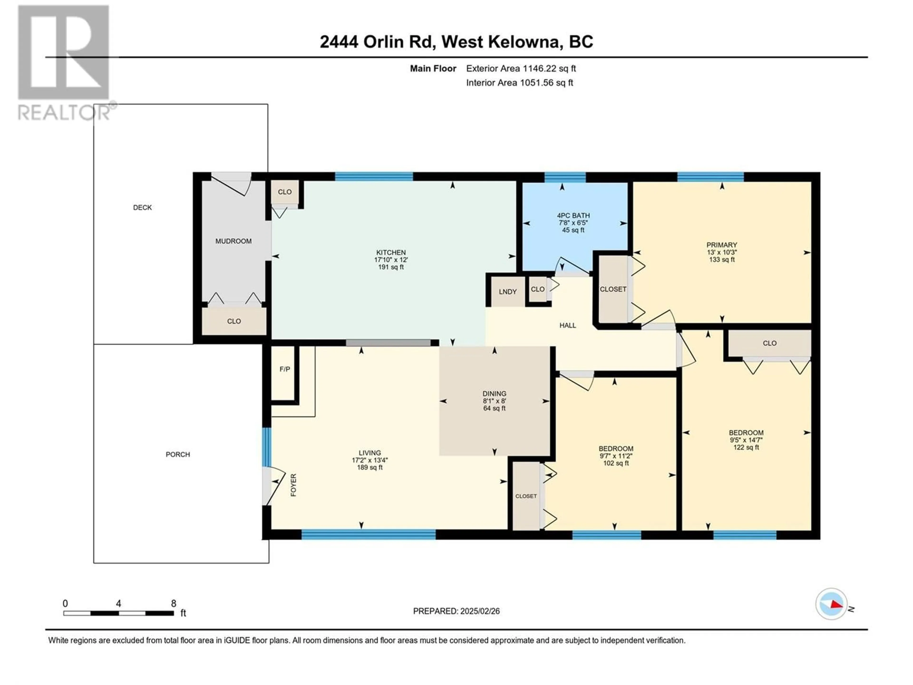 Floor plan for 2444 Orlin Road, West Kelowna British Columbia V4T1N2