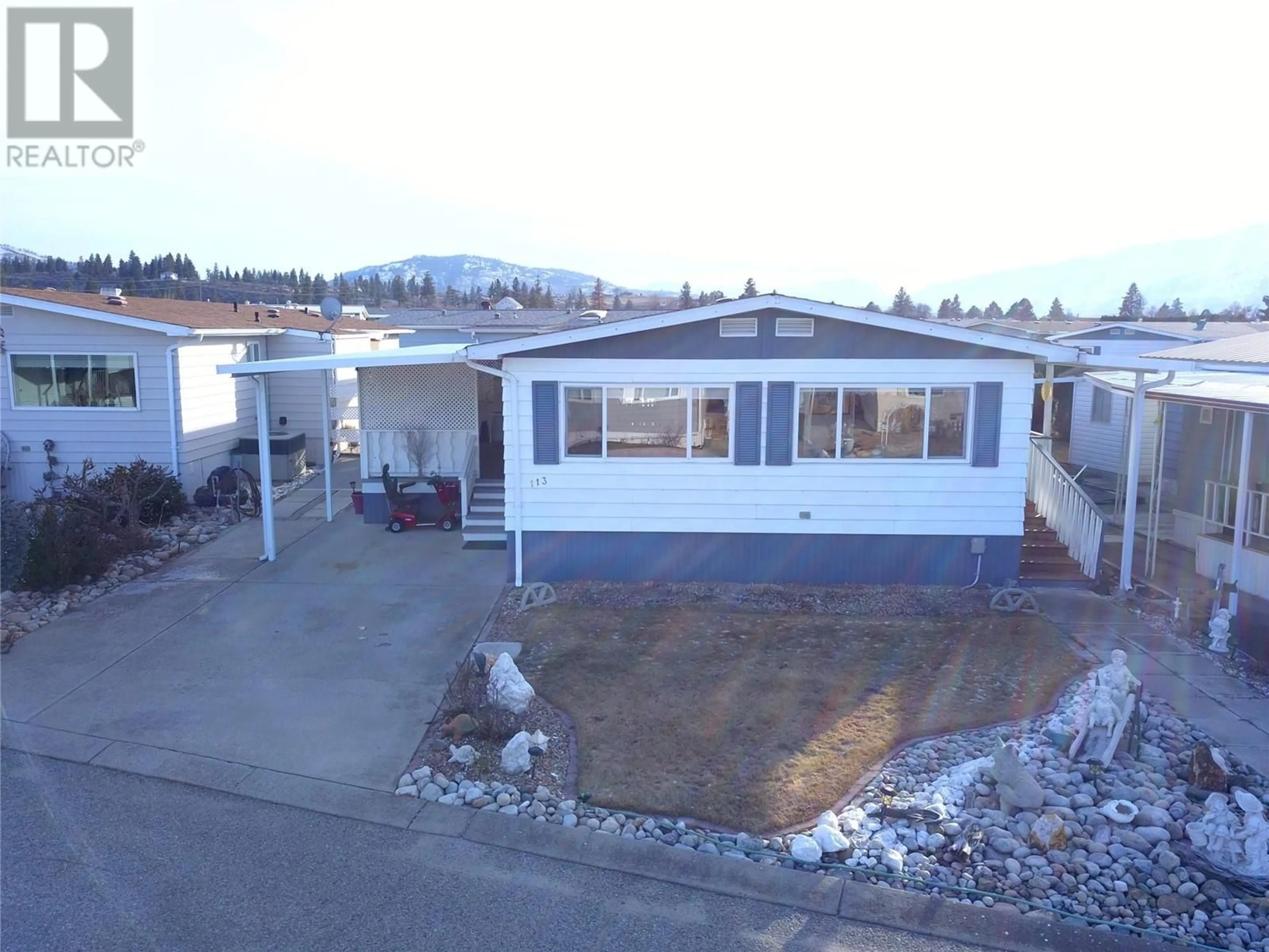 A pic from outside/outdoor area/front of a property/back of a property/a pic from drone, unknown for 113 - 6601 TUCELNUIT DRIVE, Oliver British Columbia V0H1T3