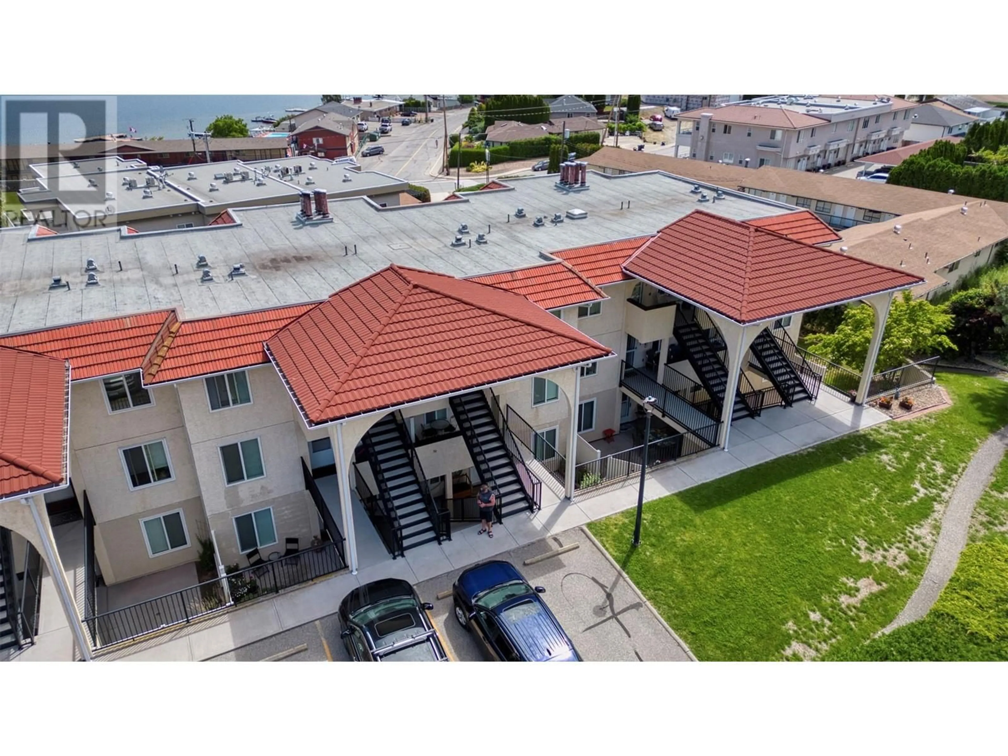 A pic from outside/outdoor area/front of a property/back of a property/a pic from drone, unknown for 48 - 9107 62ND AVENUE, Osoyoos British Columbia V0H1V1