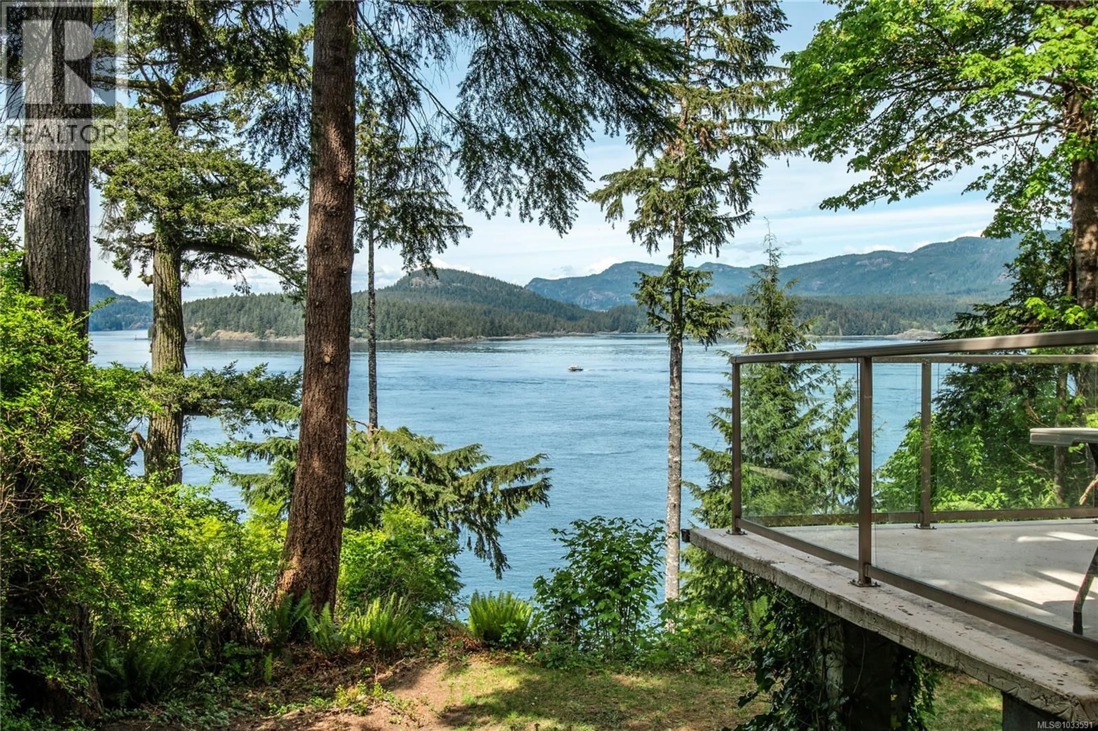 Patio, water/lake/river/ocean view for 5850 RACE POINT ROAD, Campbell River British Columbia V9H1N7