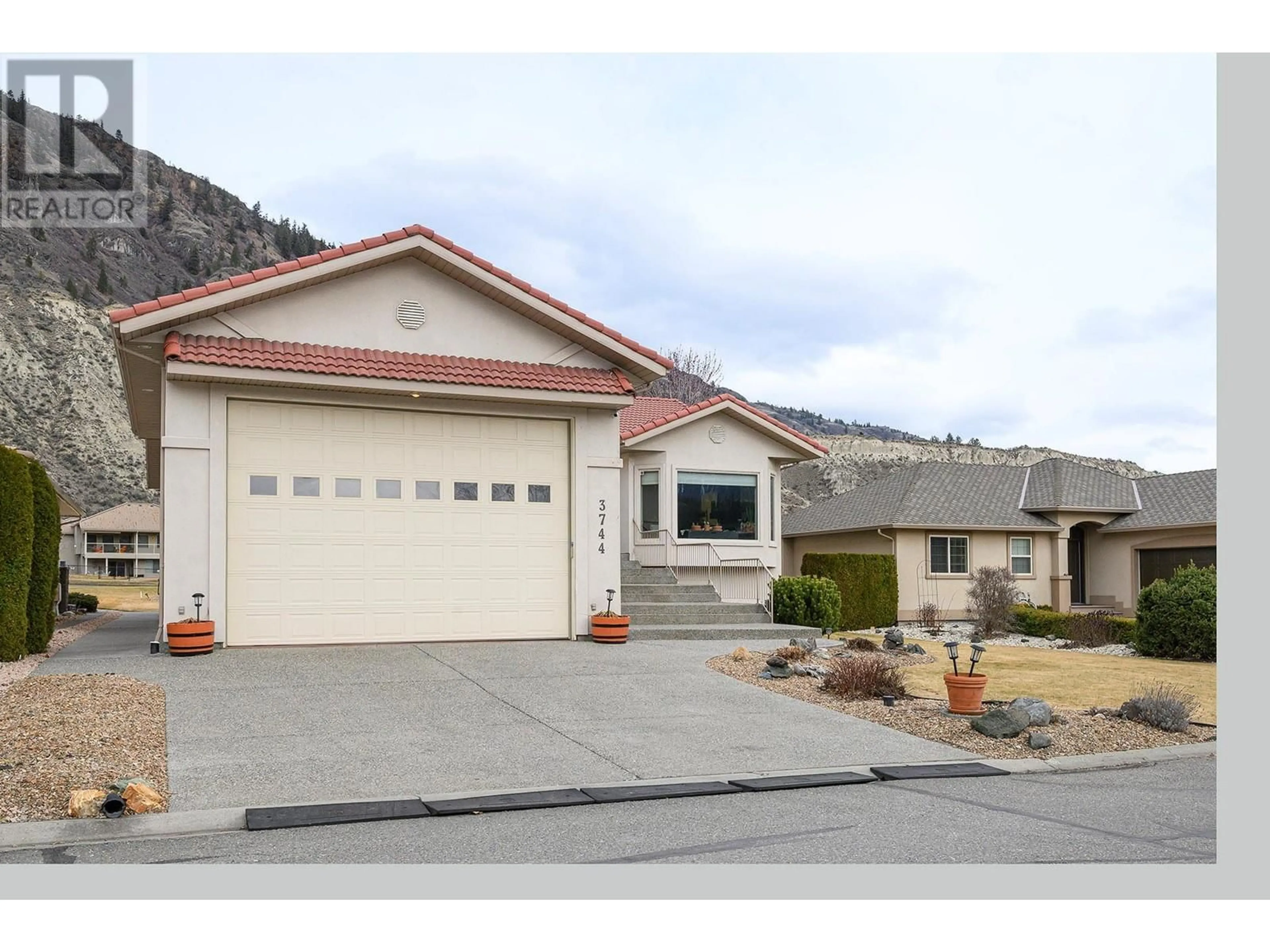 Home with vinyl exterior material, mountain view for 3744 NAVATANEE DRIVE, Kamloops British Columbia V2H1S1