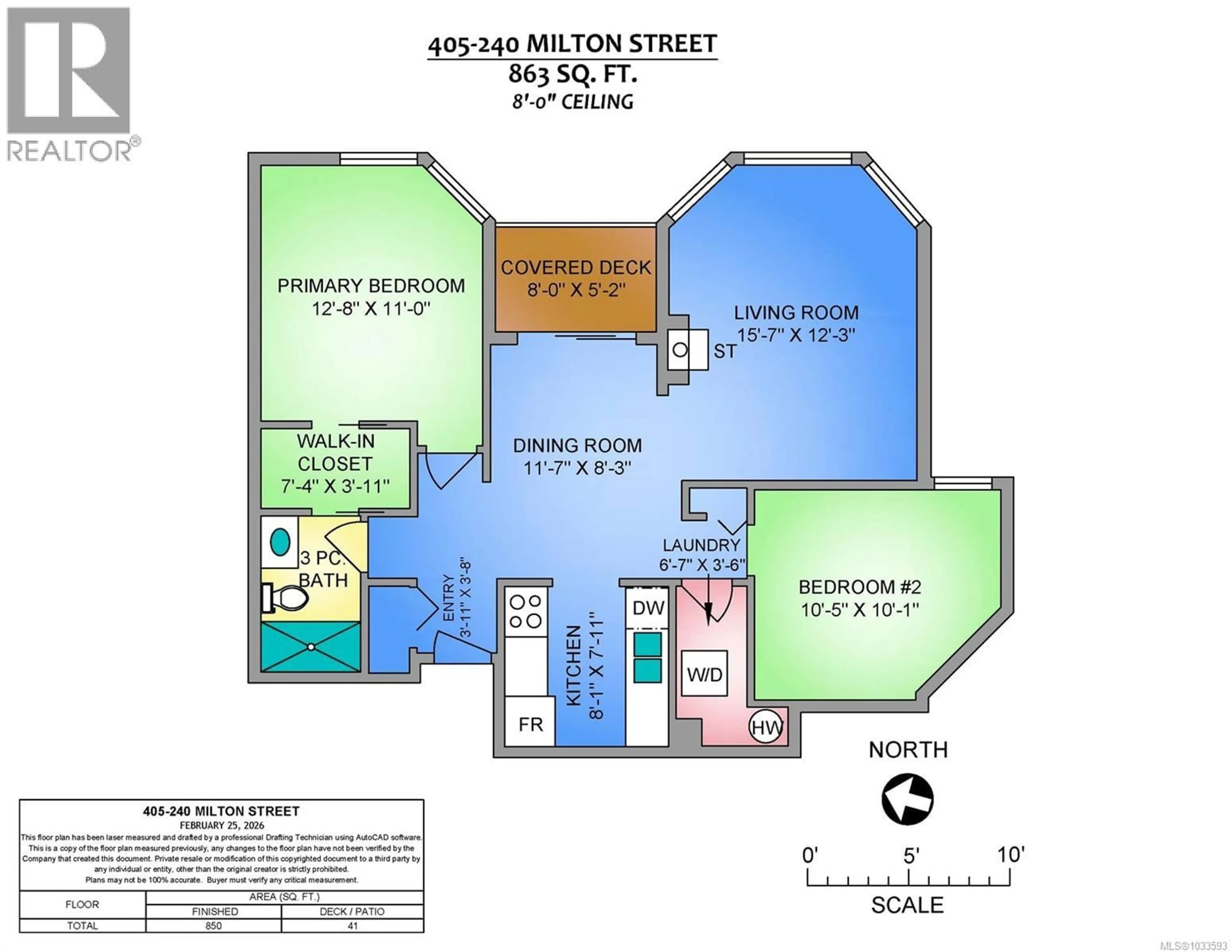 Floor plan for 405 - 240 MILTON STREET, Nanaimo British Columbia V9R2K6