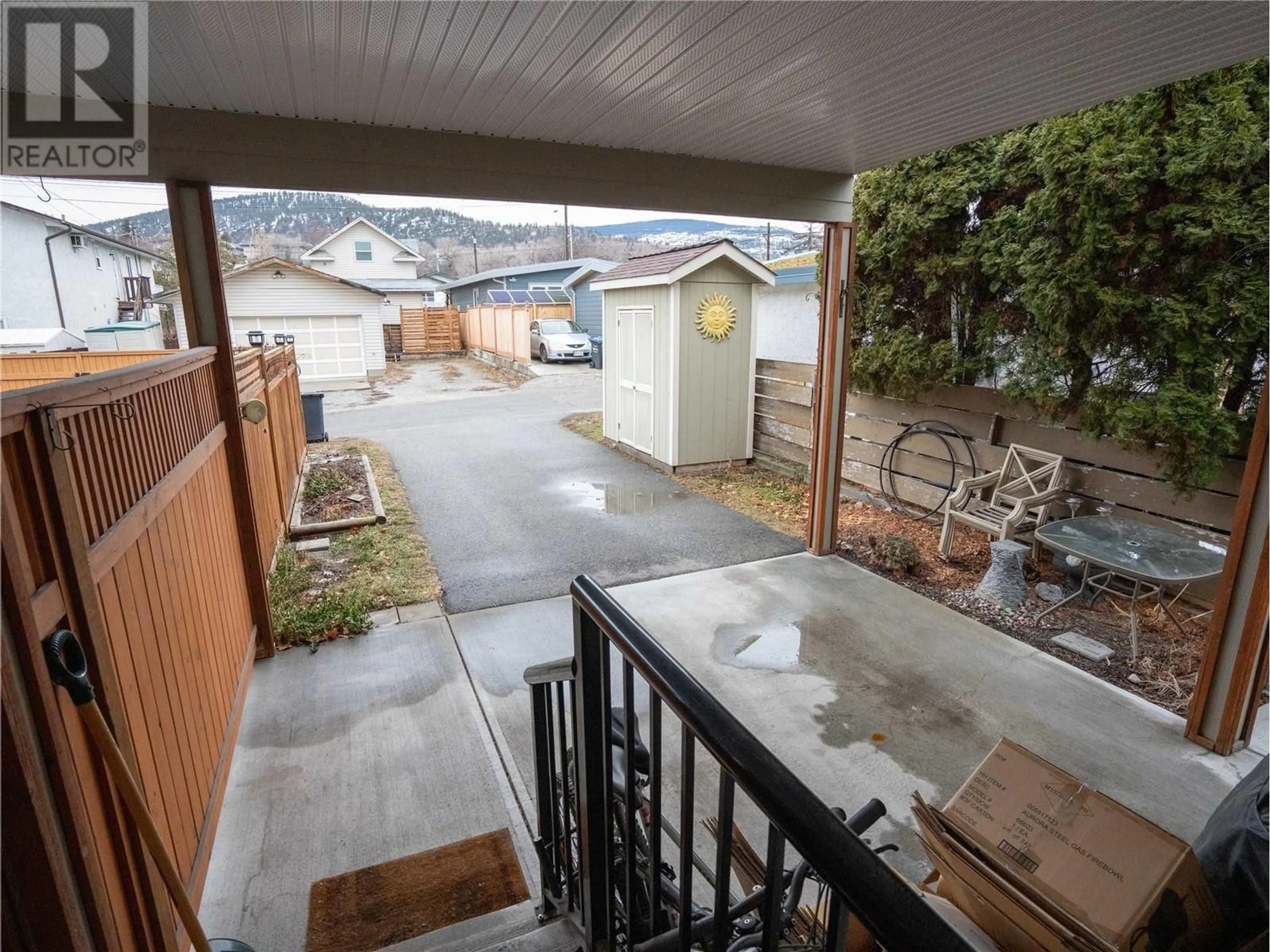 Patio, street for 586 Papineau Street Unit# 102, Penticton British Columbia V2A4X5