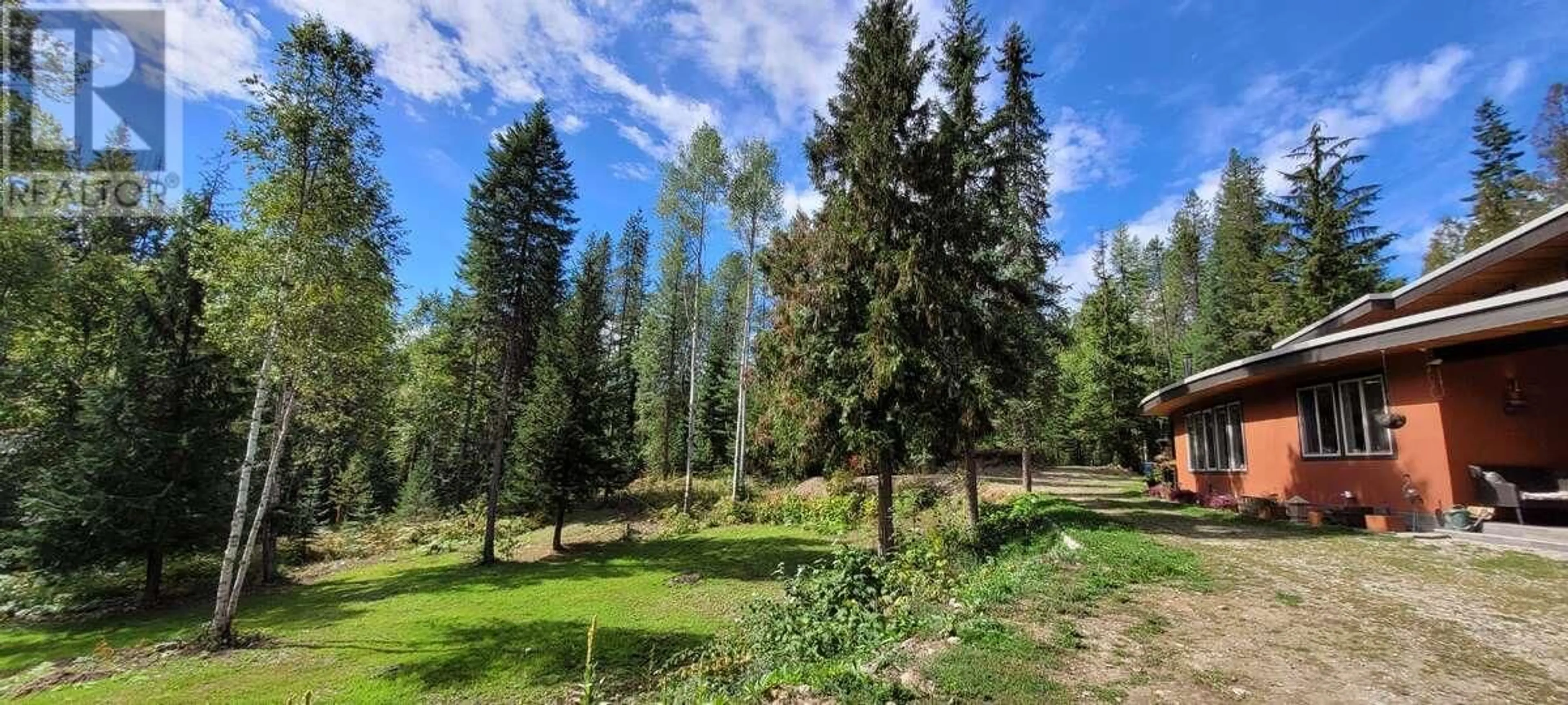 A pic from outside/outdoor area/front of a property/back of a property/a pic from drone, forest/trees view for 216 ROSEBUD LAKE Road, Salmo British Columbia V0G1Z0