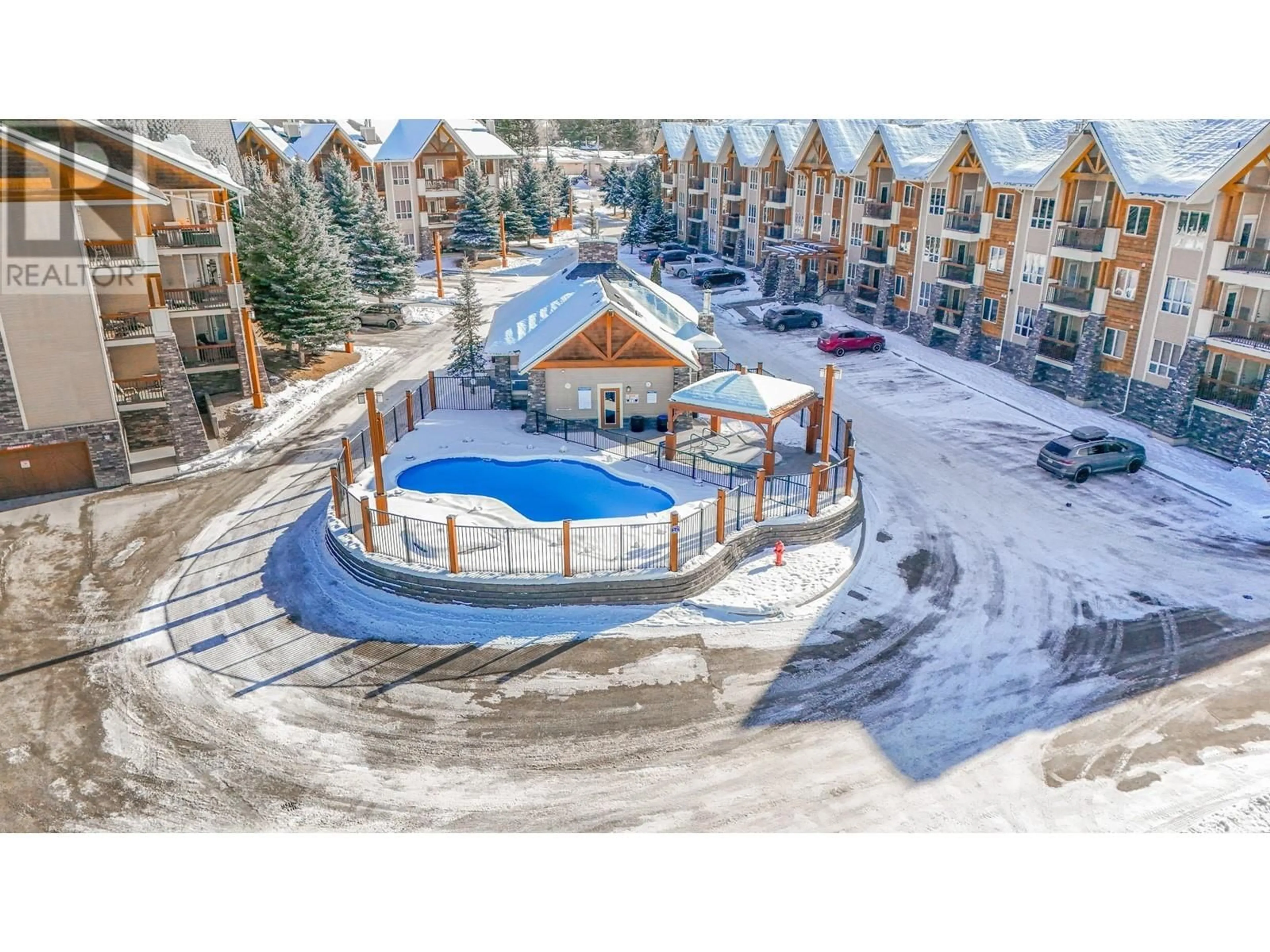 A pic from outside/outdoor area/front of a property/back of a property/a pic from drone, mountain view for 7495 COLUMBIA Avenue Unit# 2112, Radium Hot Springs British Columbia V0A1M0