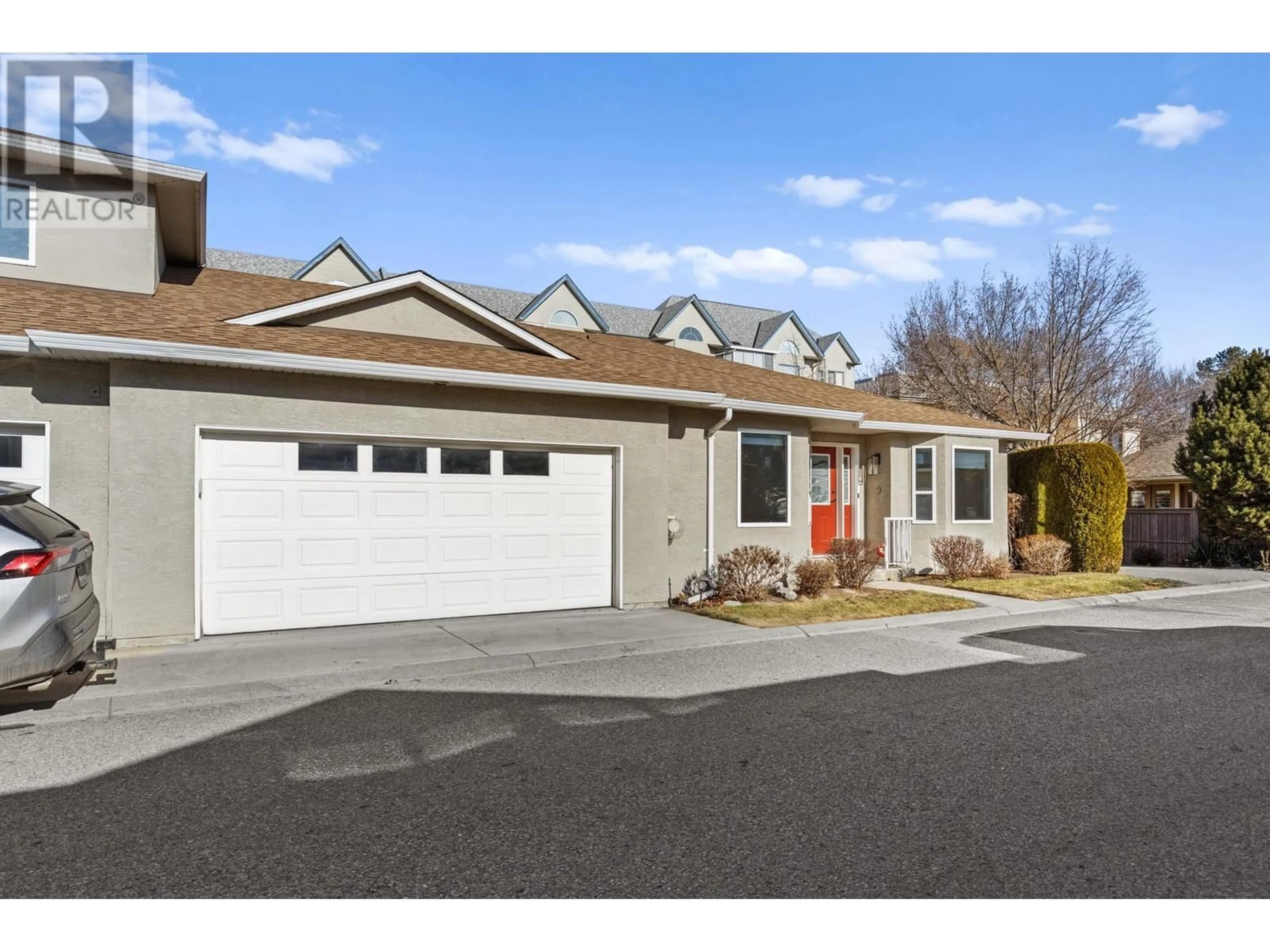 Home with vinyl exterior material, street for 9 - 3365 CASORSO ROAD, Kelowna British Columbia V1W3J5
