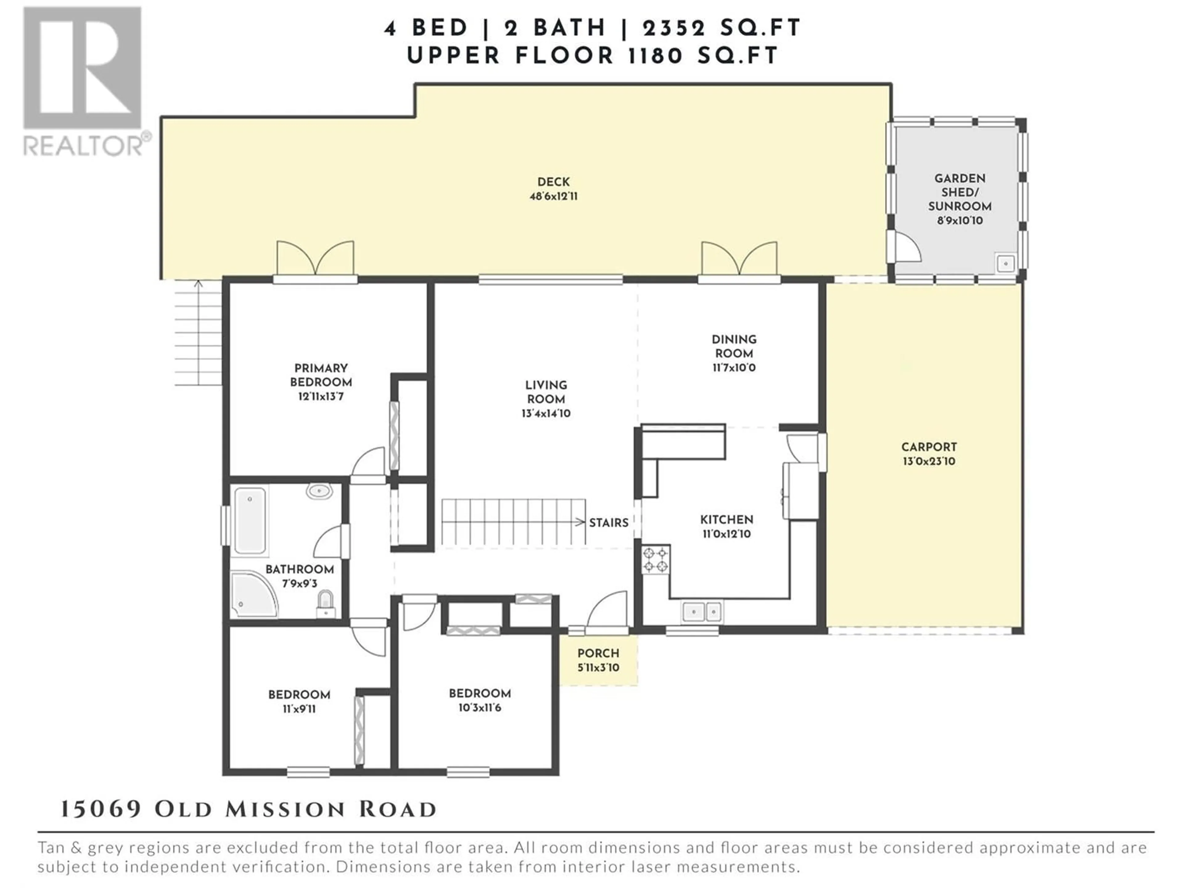 Floor plan for 15069 Old Mission Road, Lake Country British Columbia V4V2A9