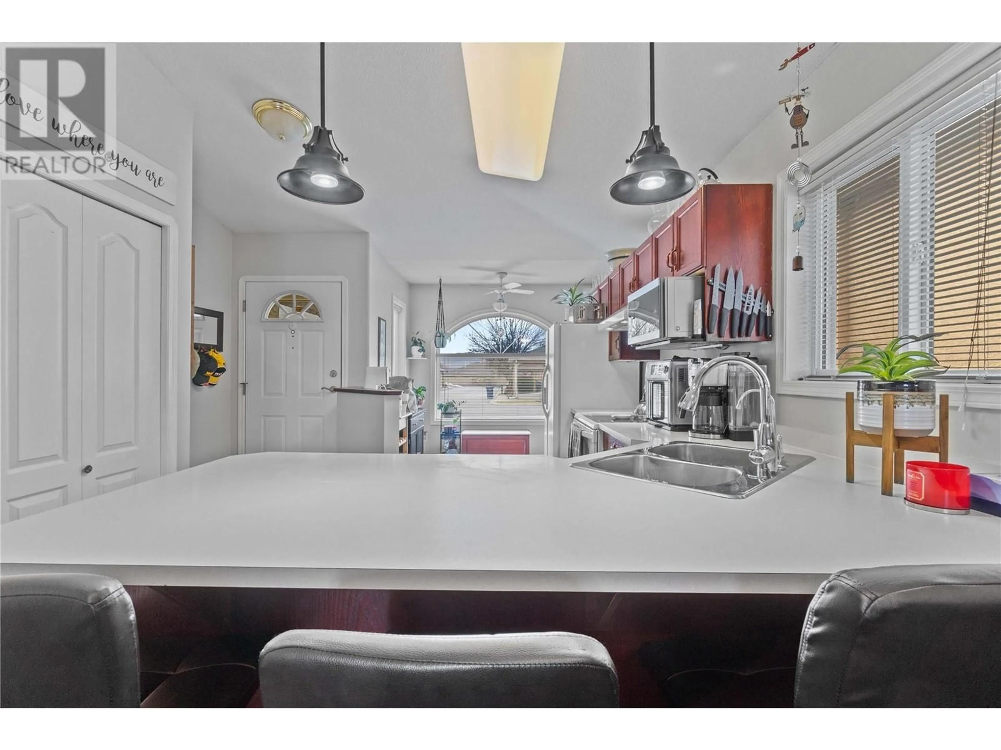 Open concept kitchen, ceramic/tile floor for 14 - 2210 LOUIE DRIVE, West Kelowna British Columbia V4T2L7