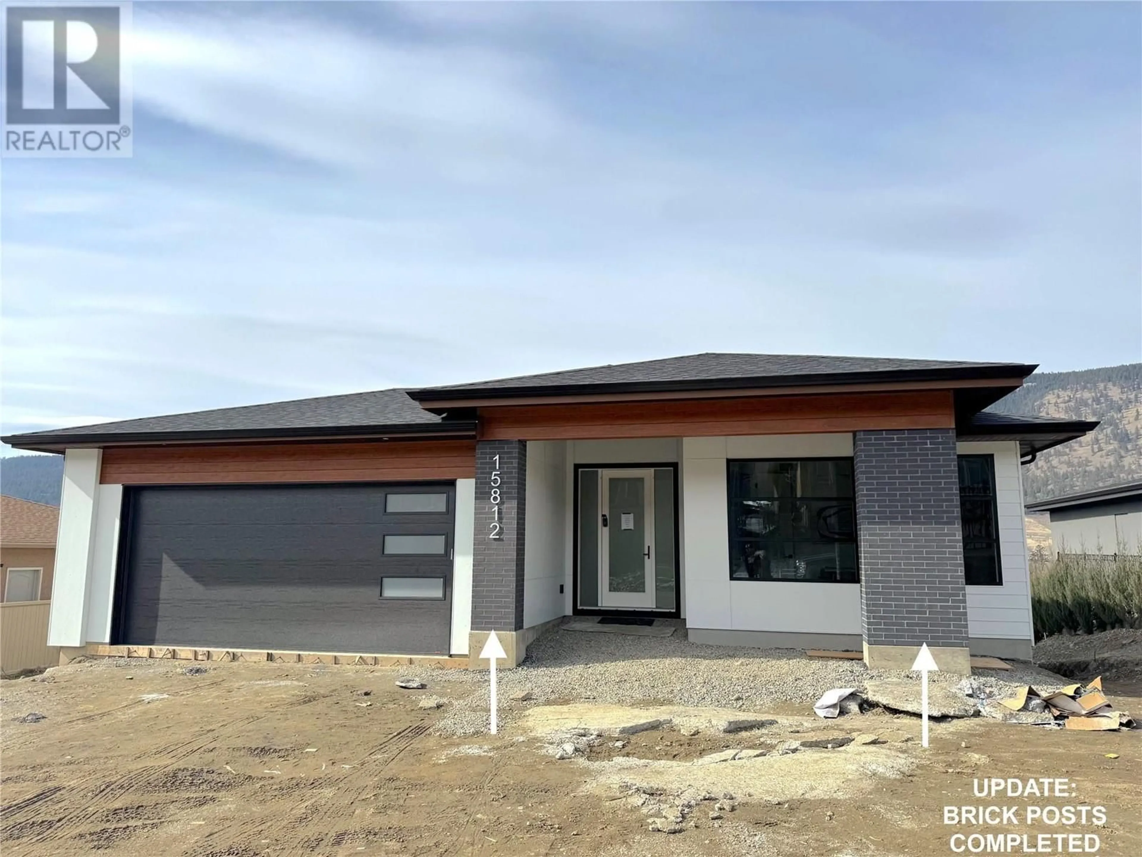 Home with brick exterior material, street for 15812 MCDONAGH ROAD, Lake Country British Columbia V4V2E7