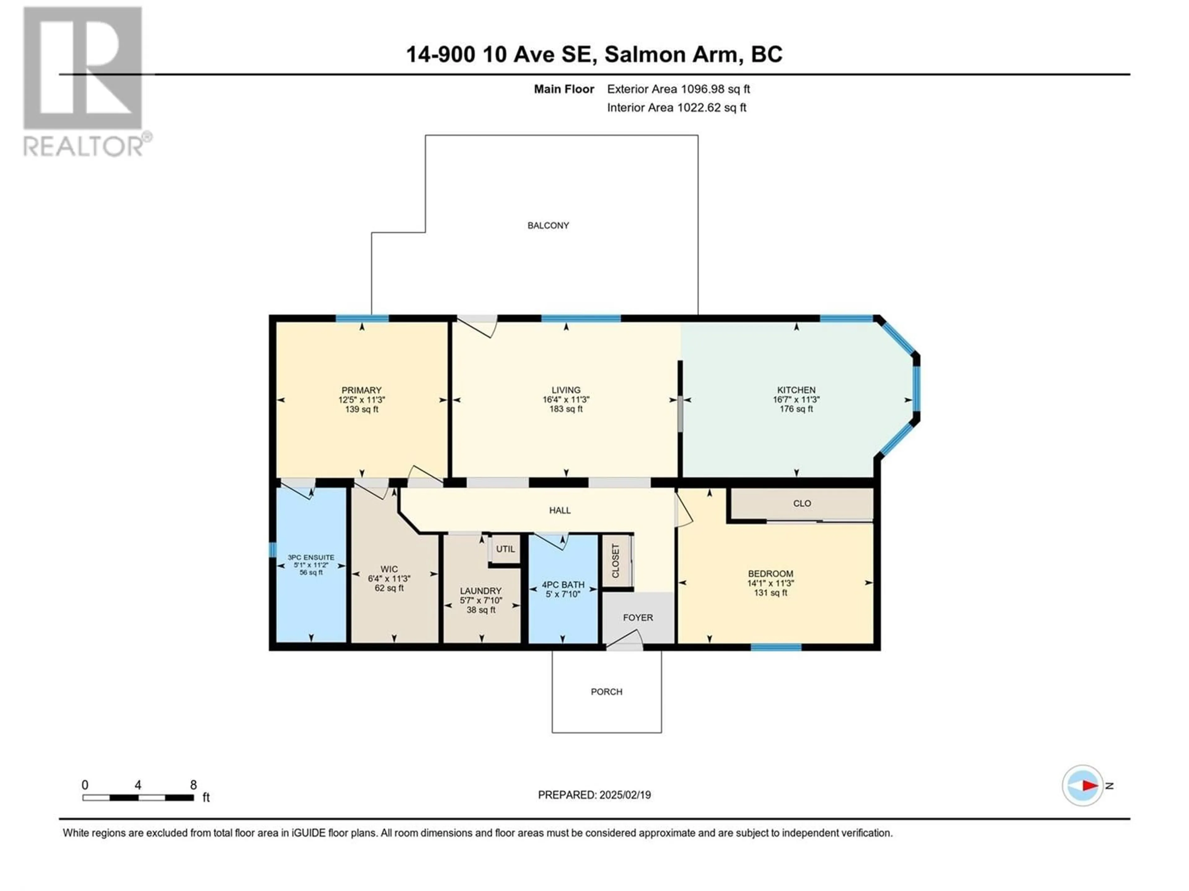 Floor plan for 900 10 Avenue SE Unit# 14, Salmon Arm British Columbia V1E2W6