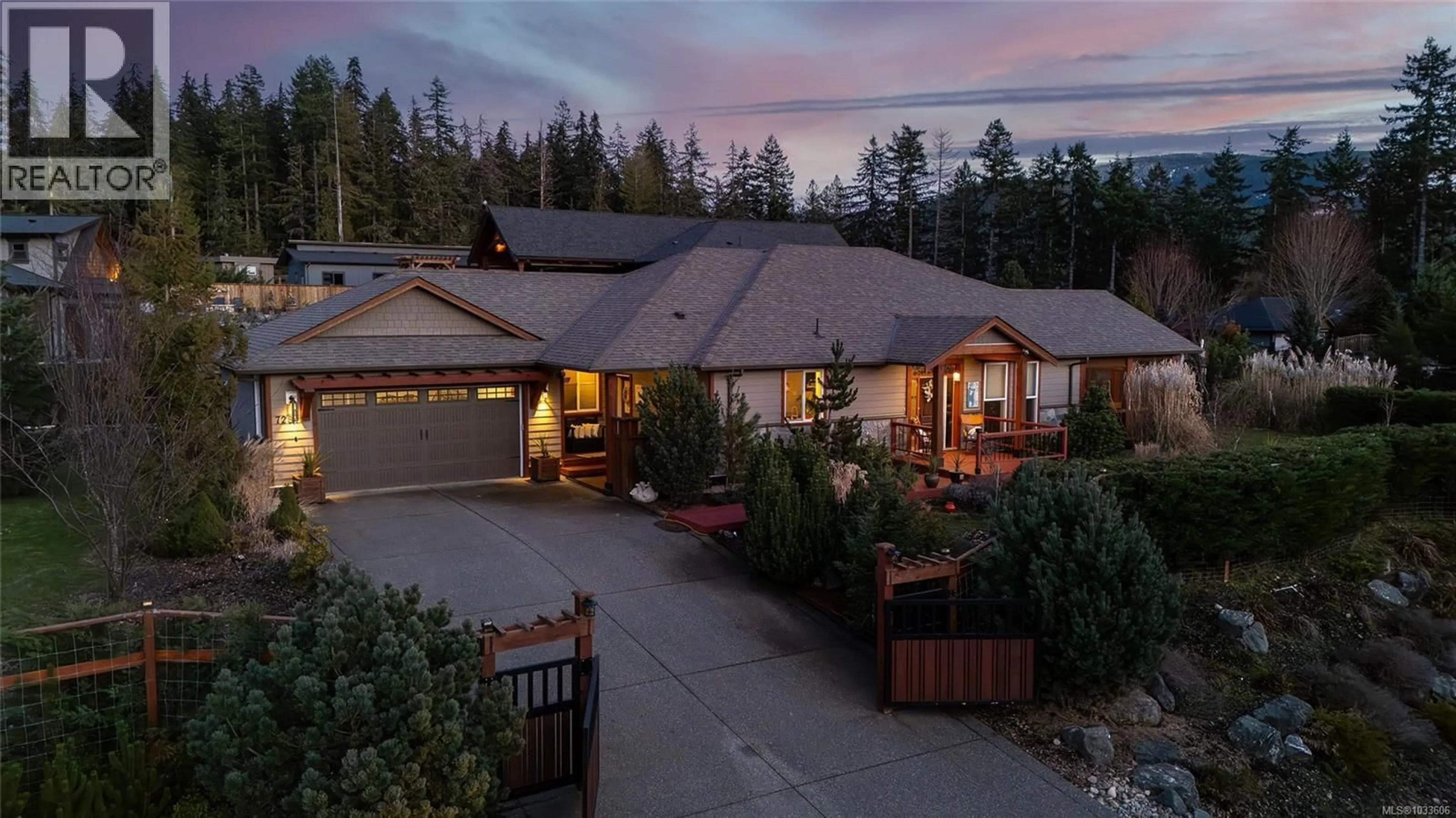 A pic from outside/outdoor area/front of a property/back of a property/a pic from drone, mountain view for 7284 LAKEFRONT DRIVE, Lake Cowichan British Columbia V0R2G1