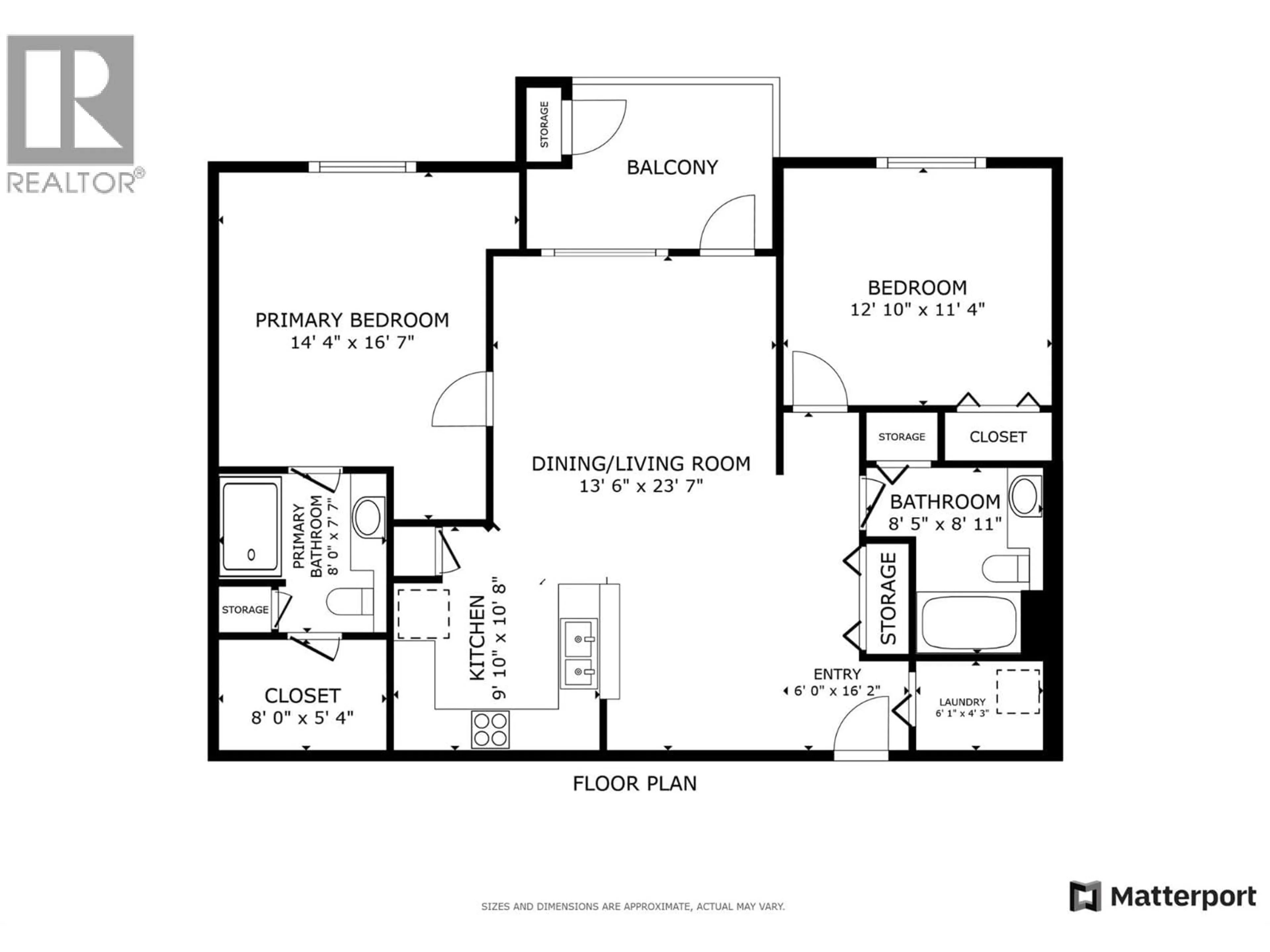 Floor plan for 214 - 2551 SHORELINE DRIVE, Lake Country British Columbia V4V2P2