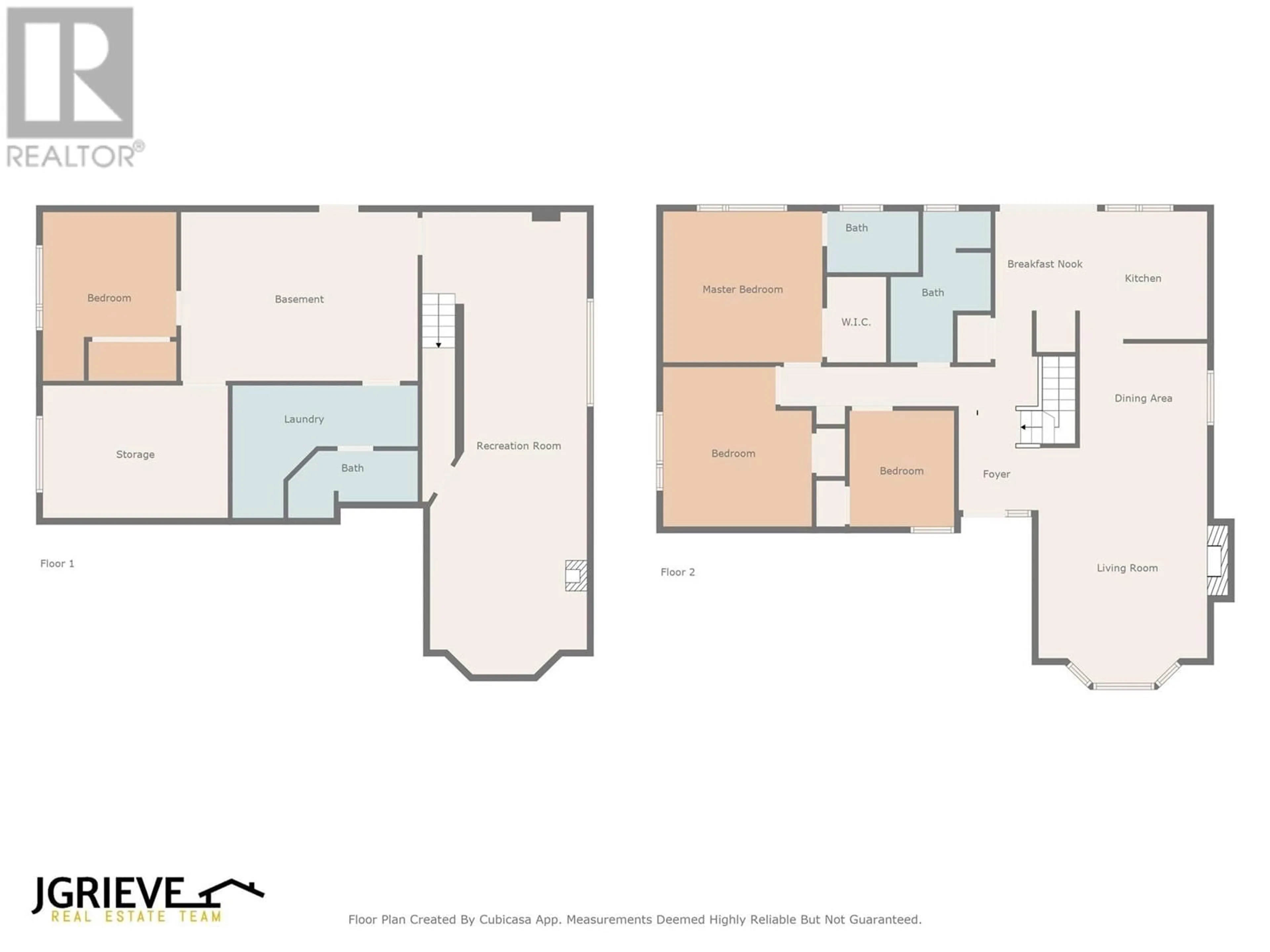 Floor plan for 1660 18 Avenue SE, Salmon Arm British Columbia V1E2N1