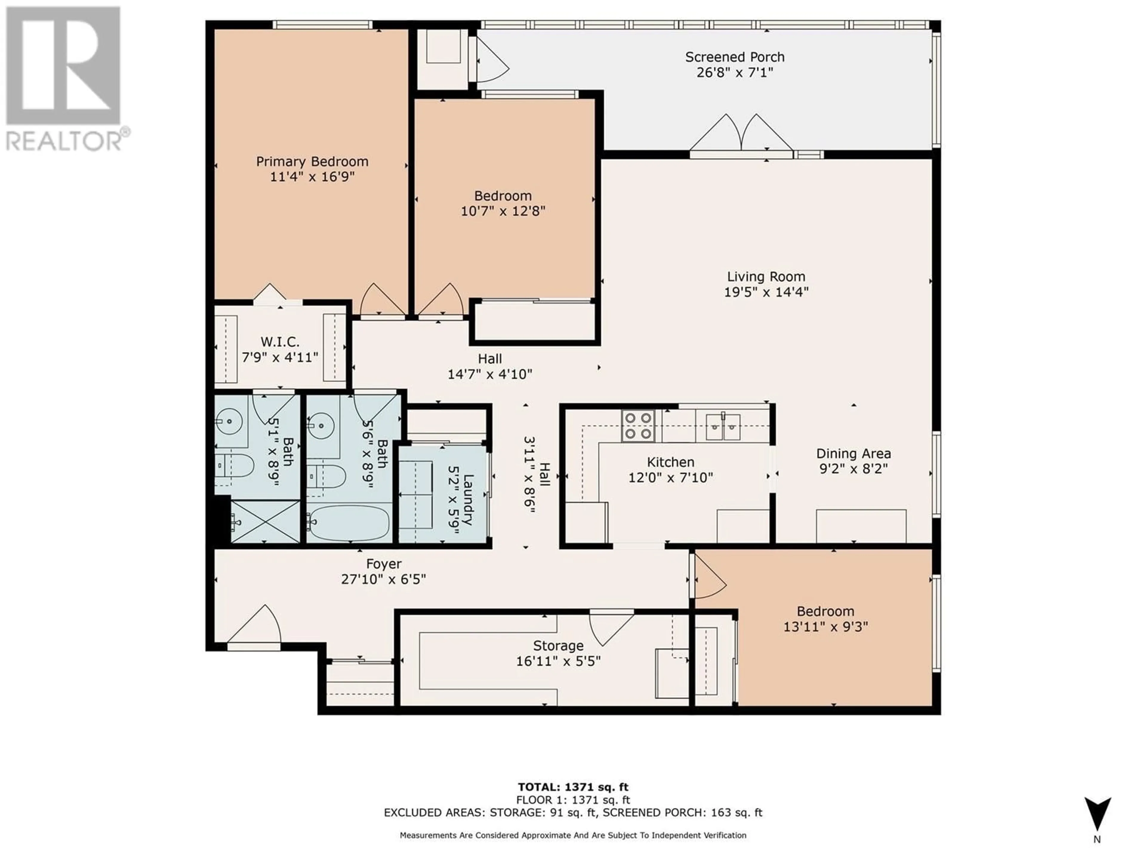 Floor plan for 1045 Sutherland Avenue Unit# 128, Kelowna British Columbia V1Y5Y1