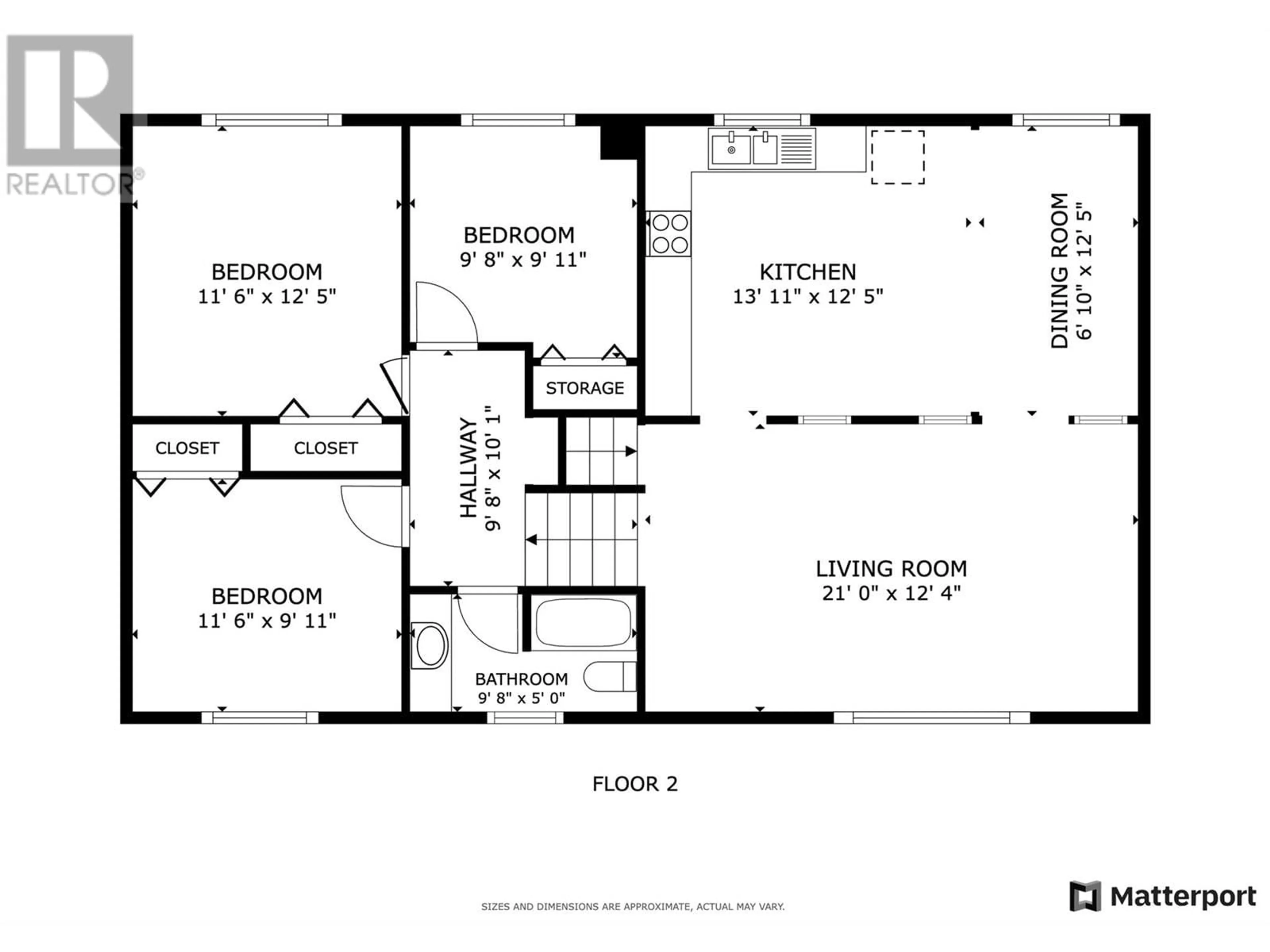 Floor plan for 2140 HADDEN COURT, Kelowna British Columbia V1P1G8