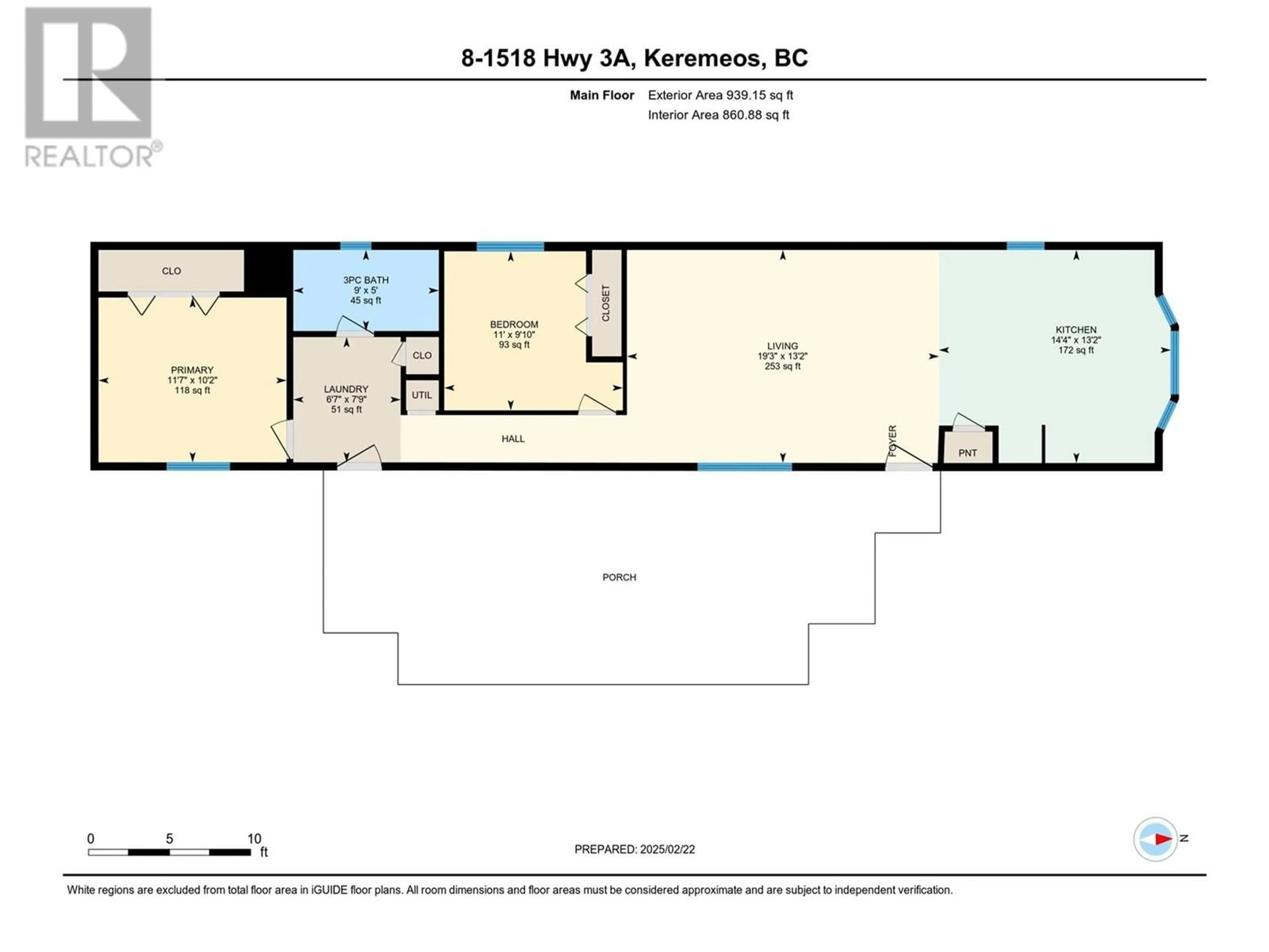 Floor plan for 8 - 1518 HWY 3A OTHER, Keremeos British Columbia V0X1N6