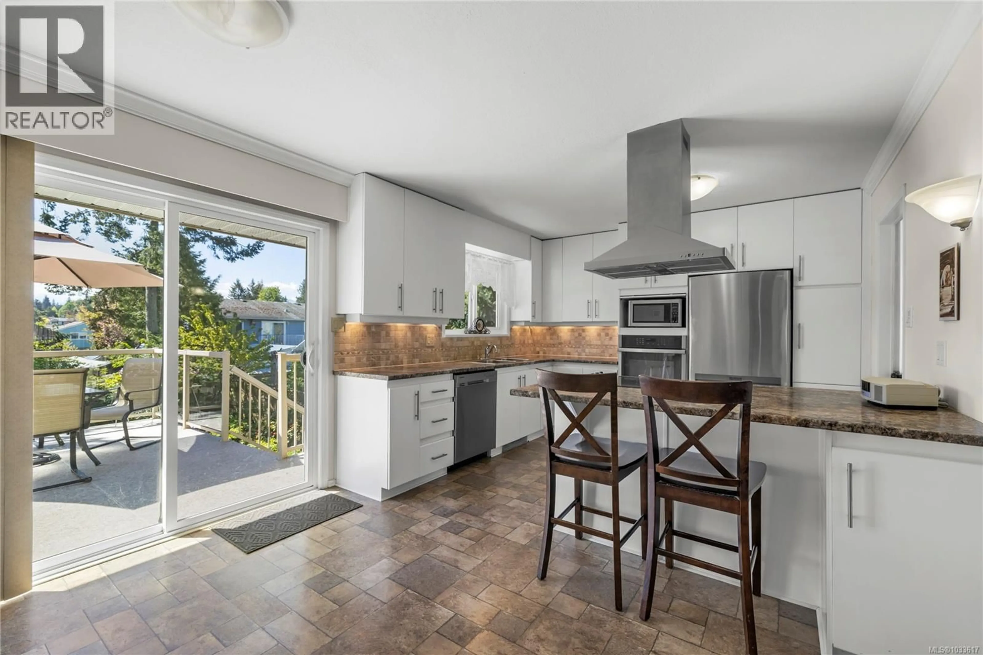 Open concept kitchen, ceramic/tile floor for 1508 ADMIRAL TRYON BOULEVARD, French Creek British Columbia V9P2V2