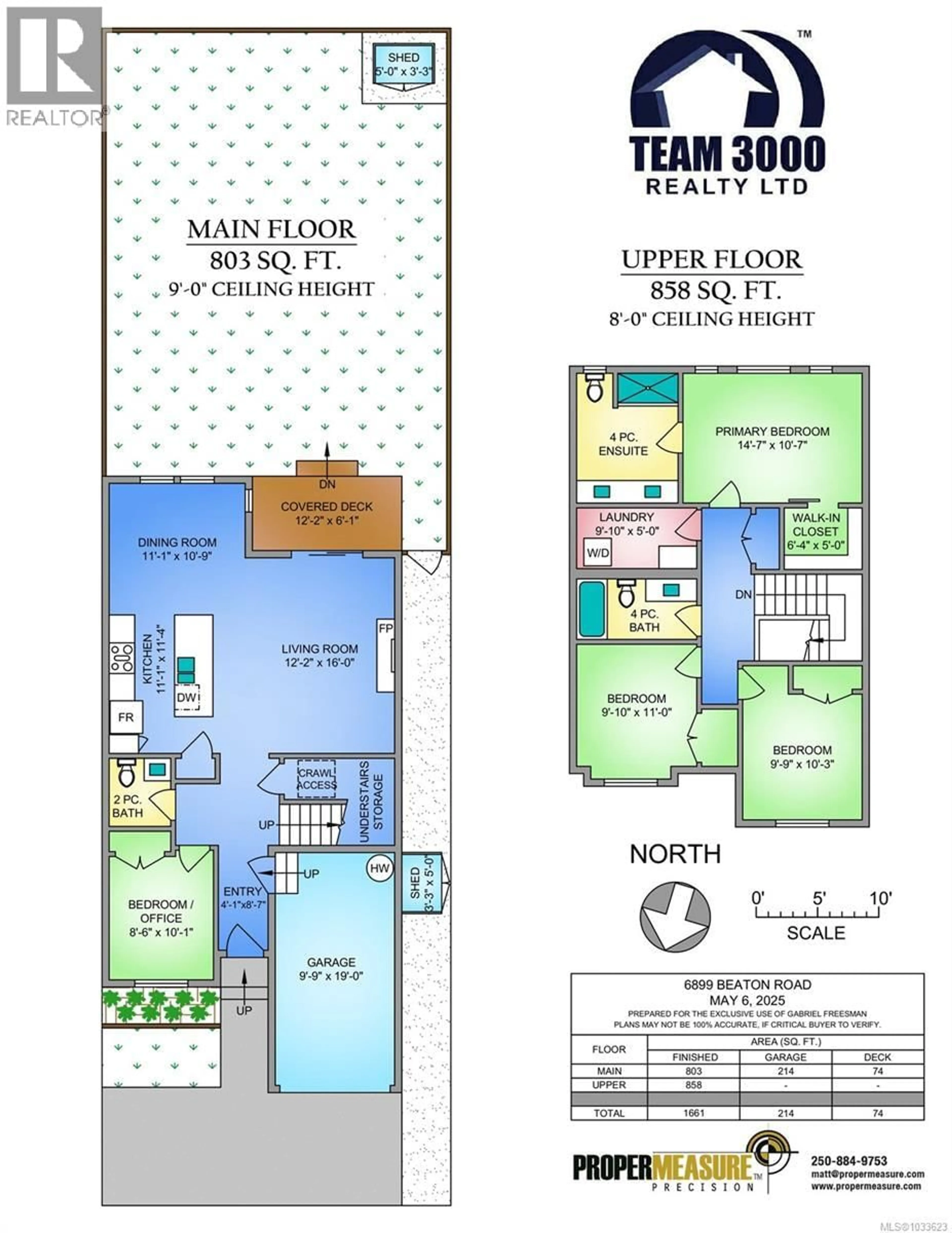 Floor plan for 6899 BEATON ROAD, Sooke British Columbia V9Z0M3