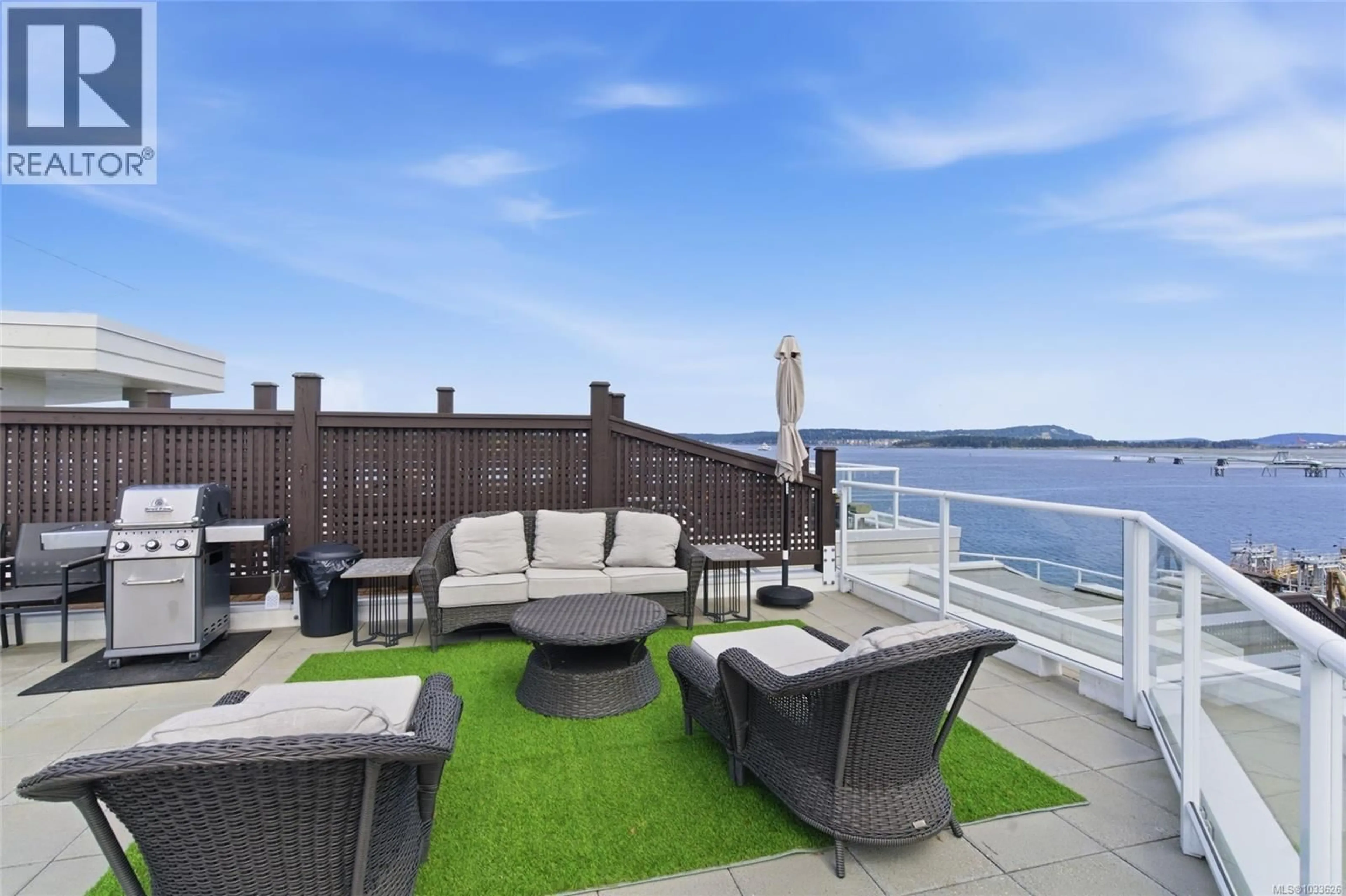 Patio, water/lake/river/ocean view for 604 - 150 PROMENADE DRIVE, Nanaimo British Columbia V9R6M6
