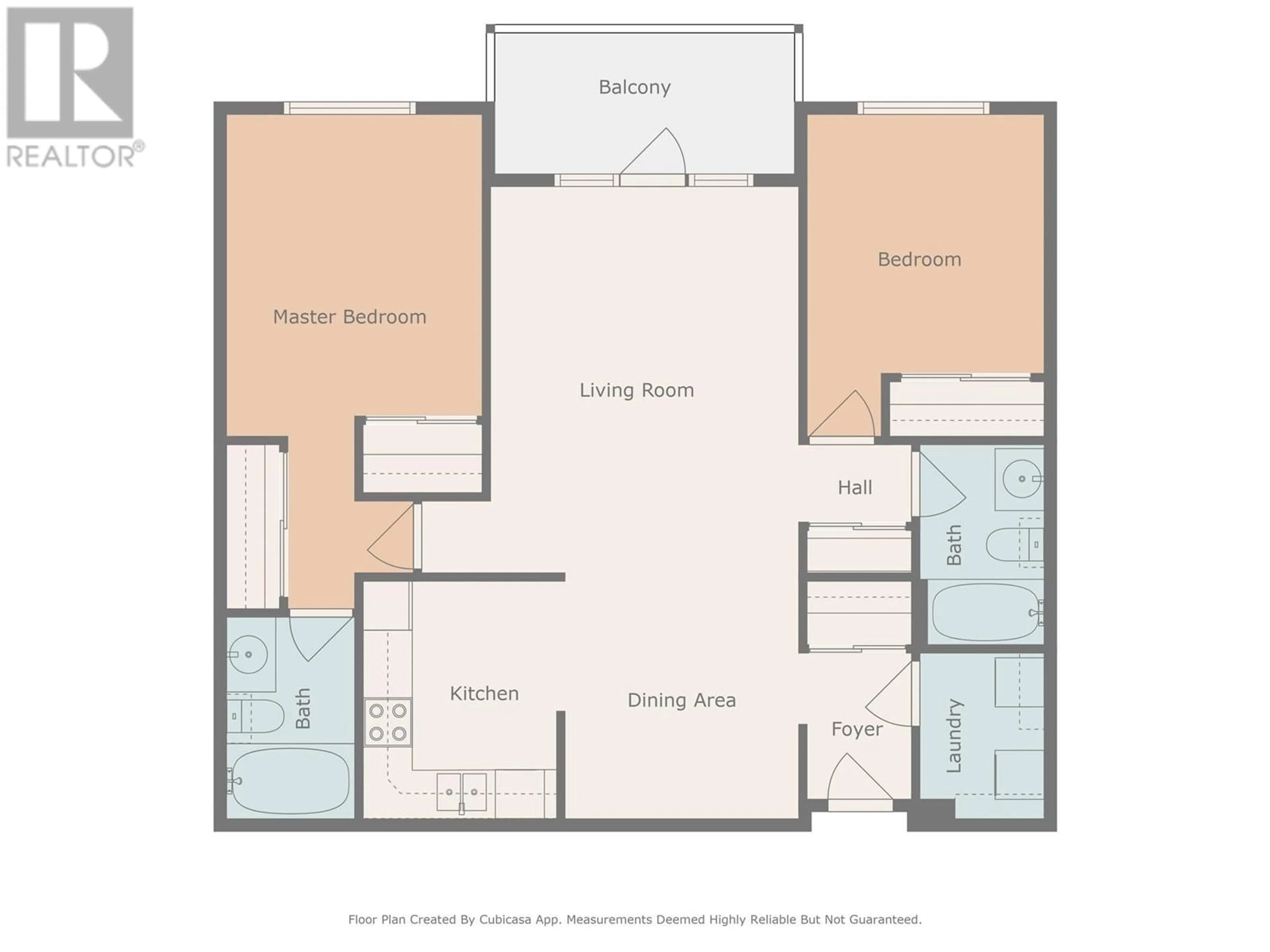 Floor plan for 305 - 3175 DE MONTREUIL COURT, Kelowna British Columbia V1W3W2