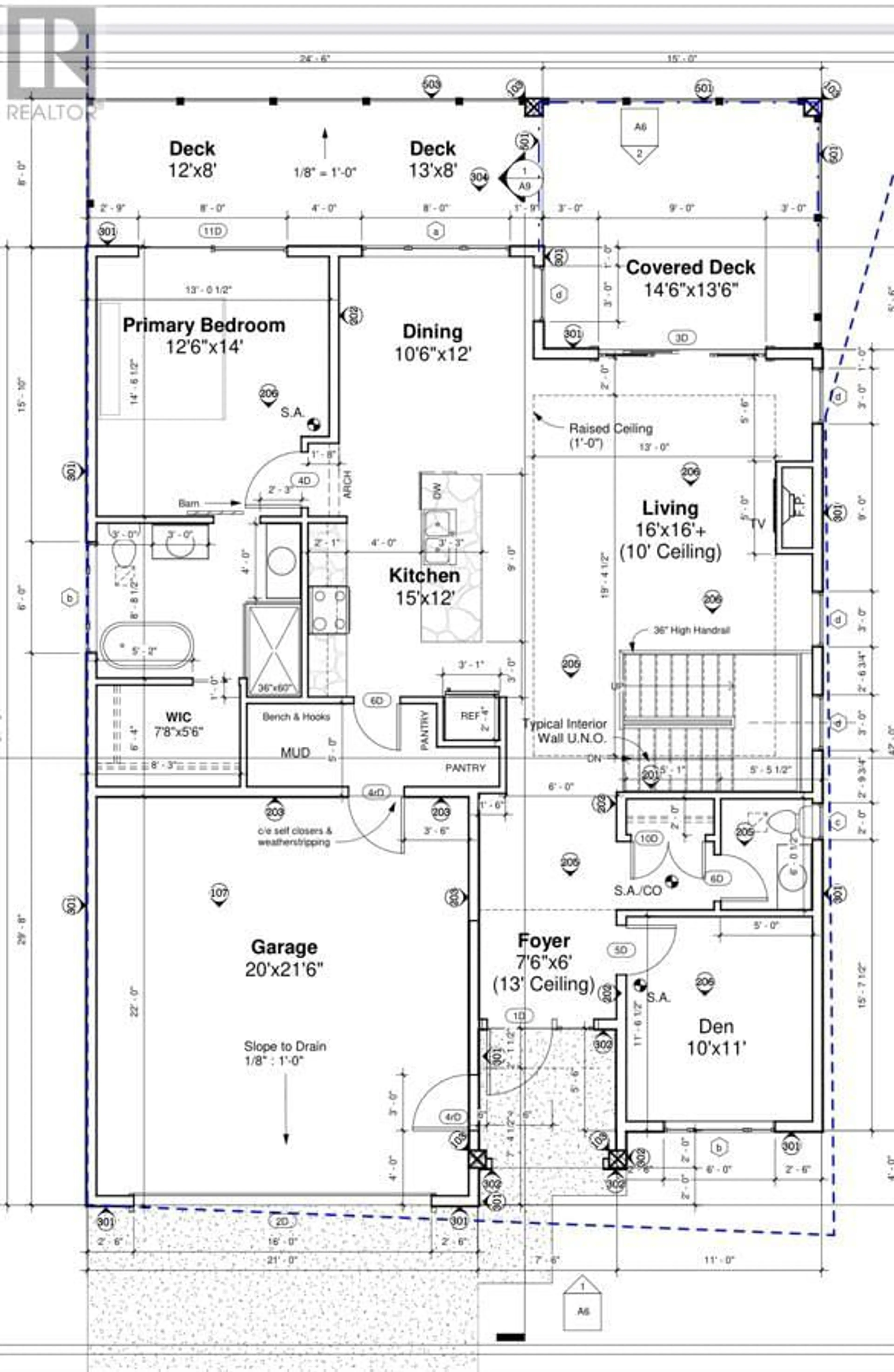 Floor plan for 532 BALSAM COURT, Vernon British Columbia V1H2J1