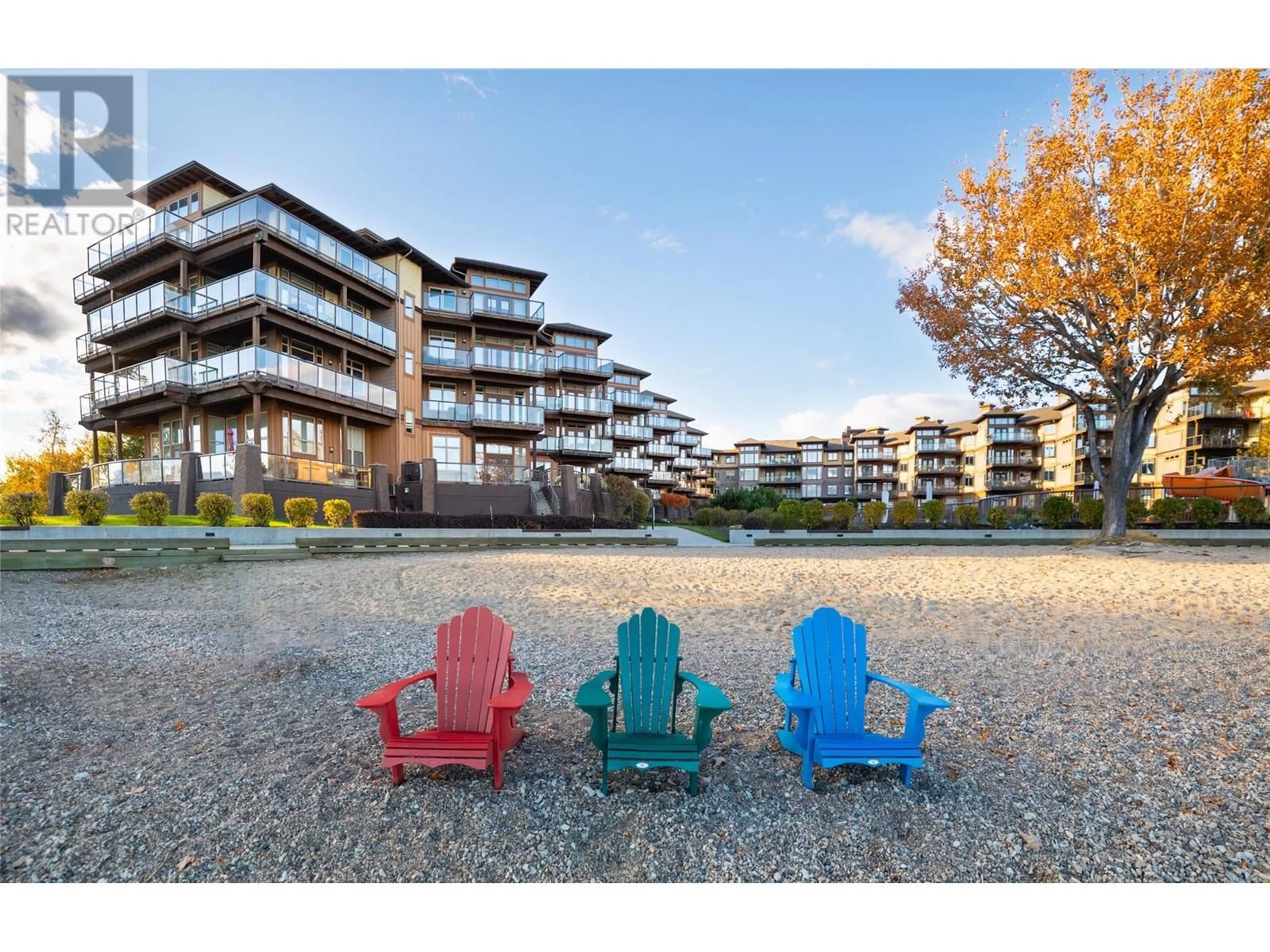 Patio, water/lake/river/ocean view for 4205 Gellatly Road Unit# 410, West Kelowna British Columbia V4T2K2