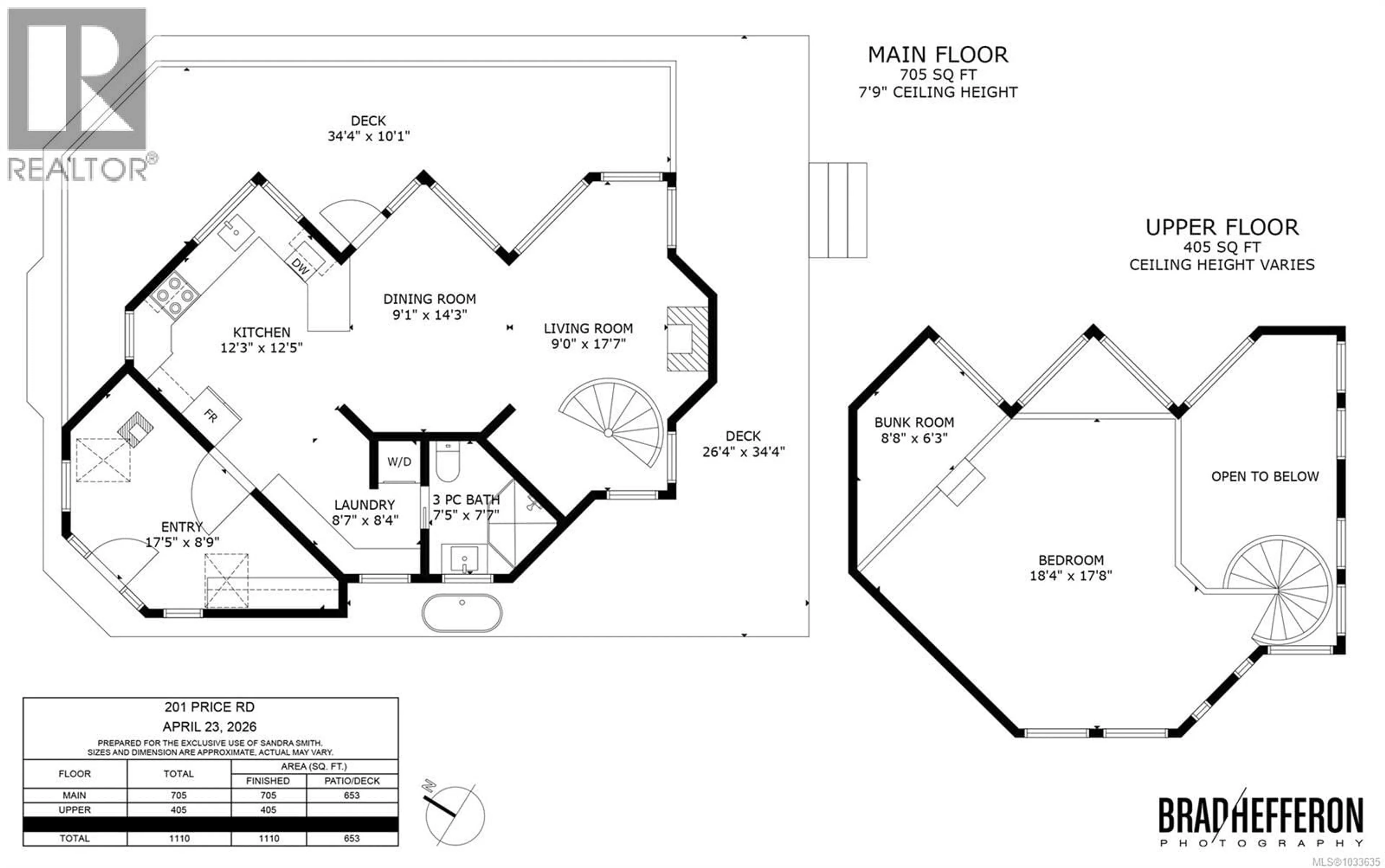Floor plan for 201 PRICE ROAD, Salt Spring British Columbia V8K2E9