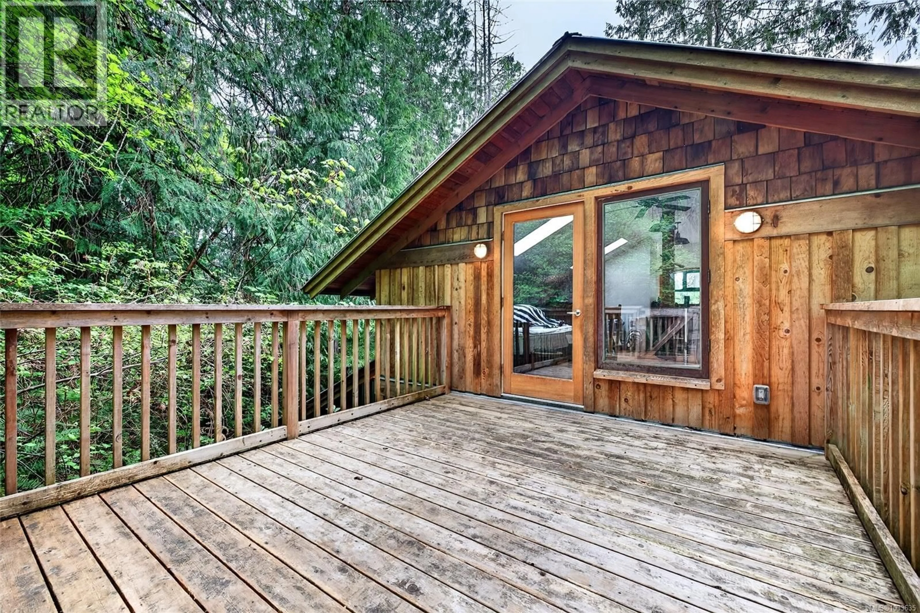 Patio, forest/trees view for 201 PRICE ROAD, Salt Spring British Columbia V8K2E9