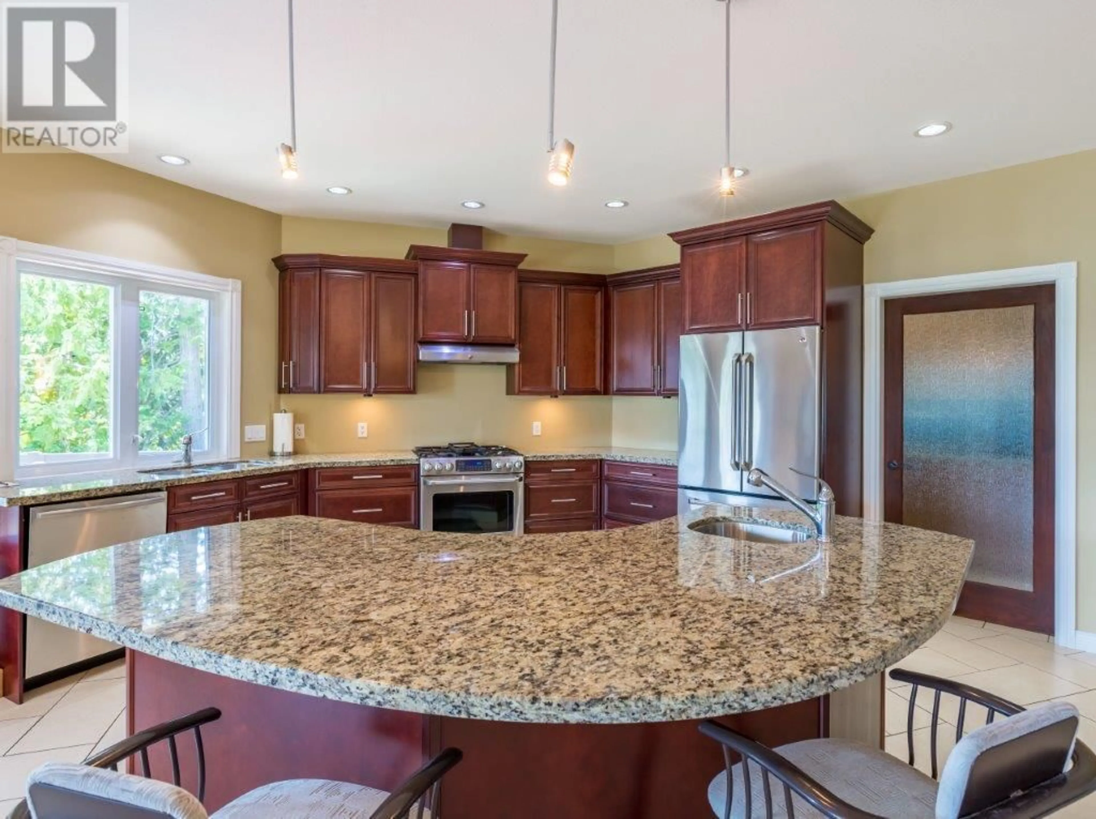 Open concept kitchen, ceramic/tile floor for 8738 SQUILAX ANGLEMONT ROAD, St. Ives British Columbia V0E1M9