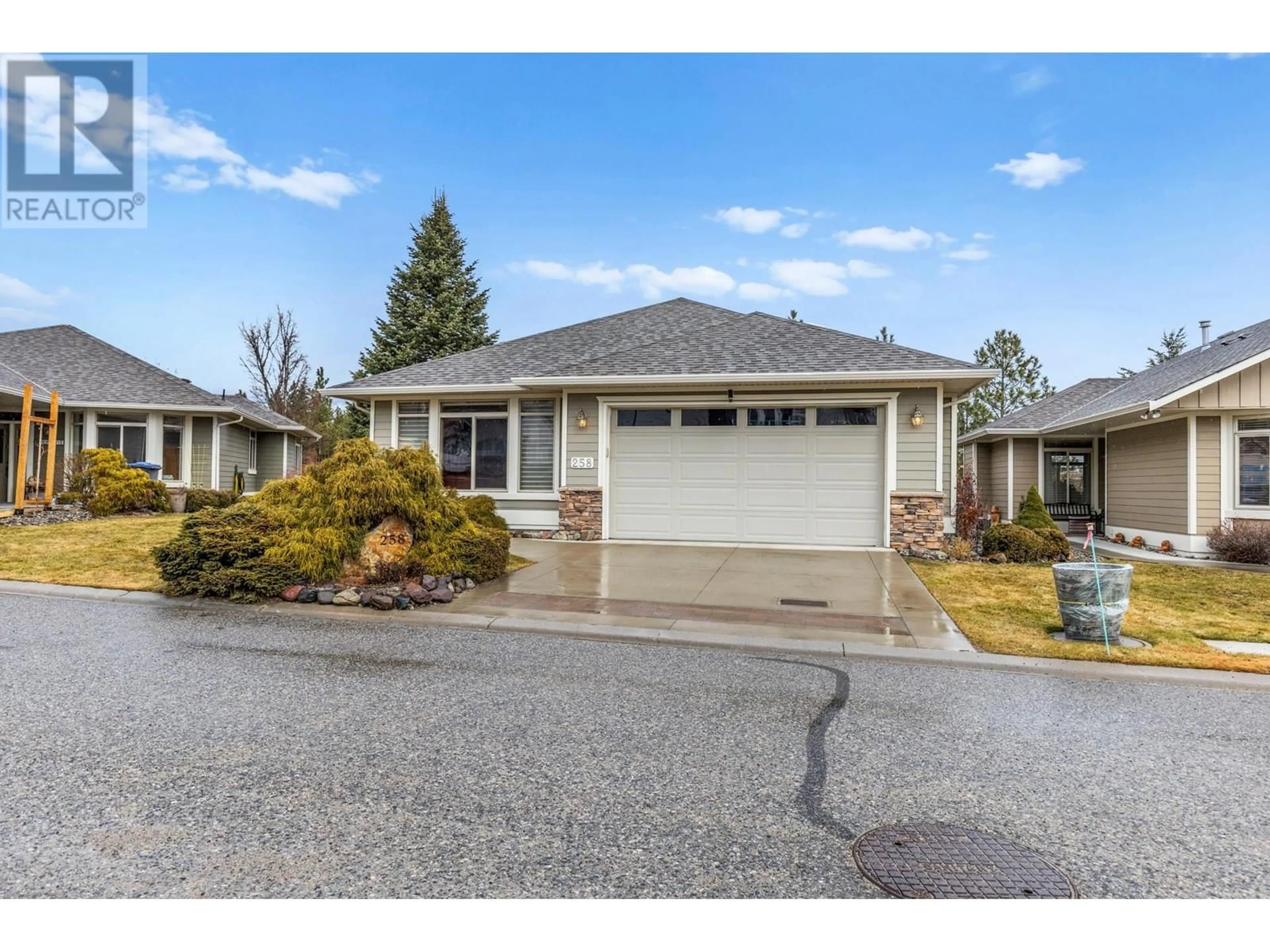 Home with vinyl exterior material, street for 4035 Gellatly Road S Unit# 258 Lot# 58, West Kelowna British Columbia V4T1R7