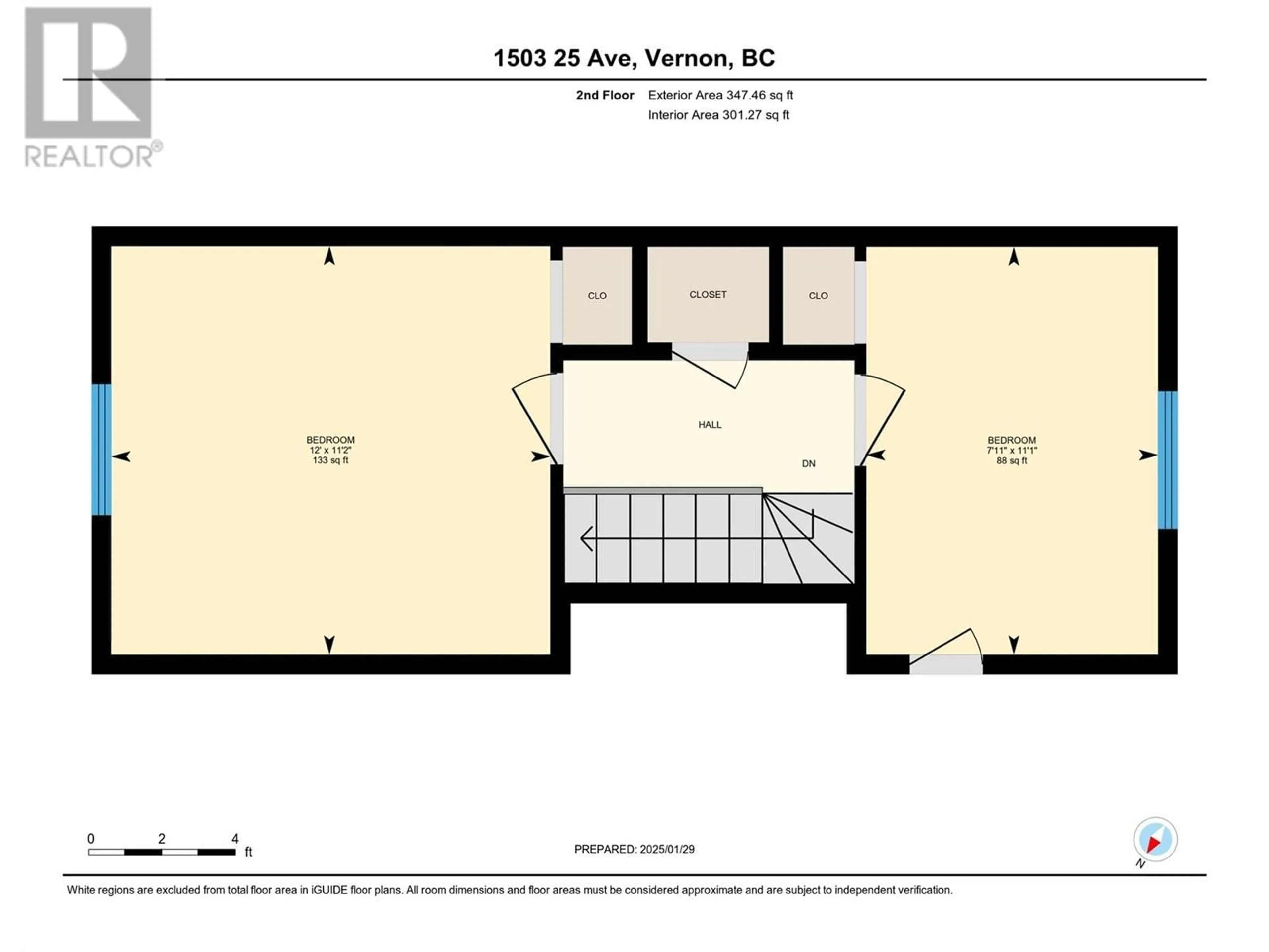 Floor plan for 1503 25TH AVENUE, Vernon British Columbia V1T1M6