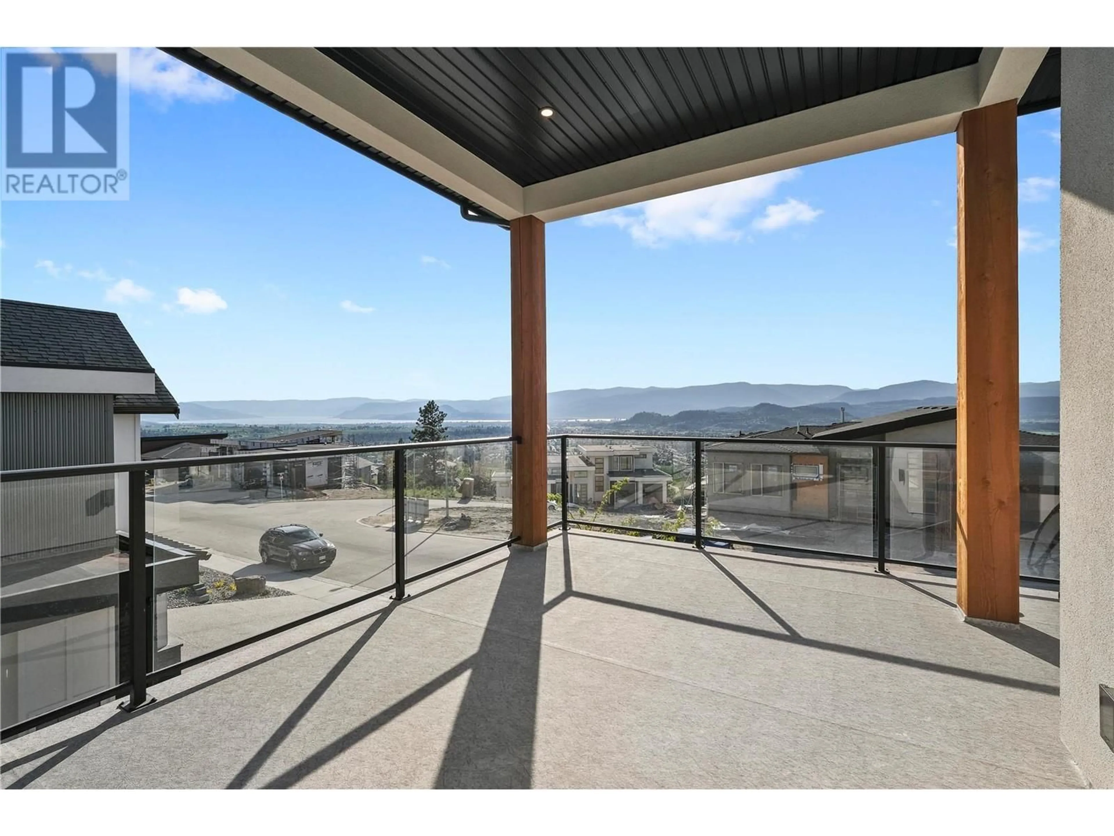 Patio, mountain view for 695 Deans Drive, Kelowna British Columbia V1P1A1