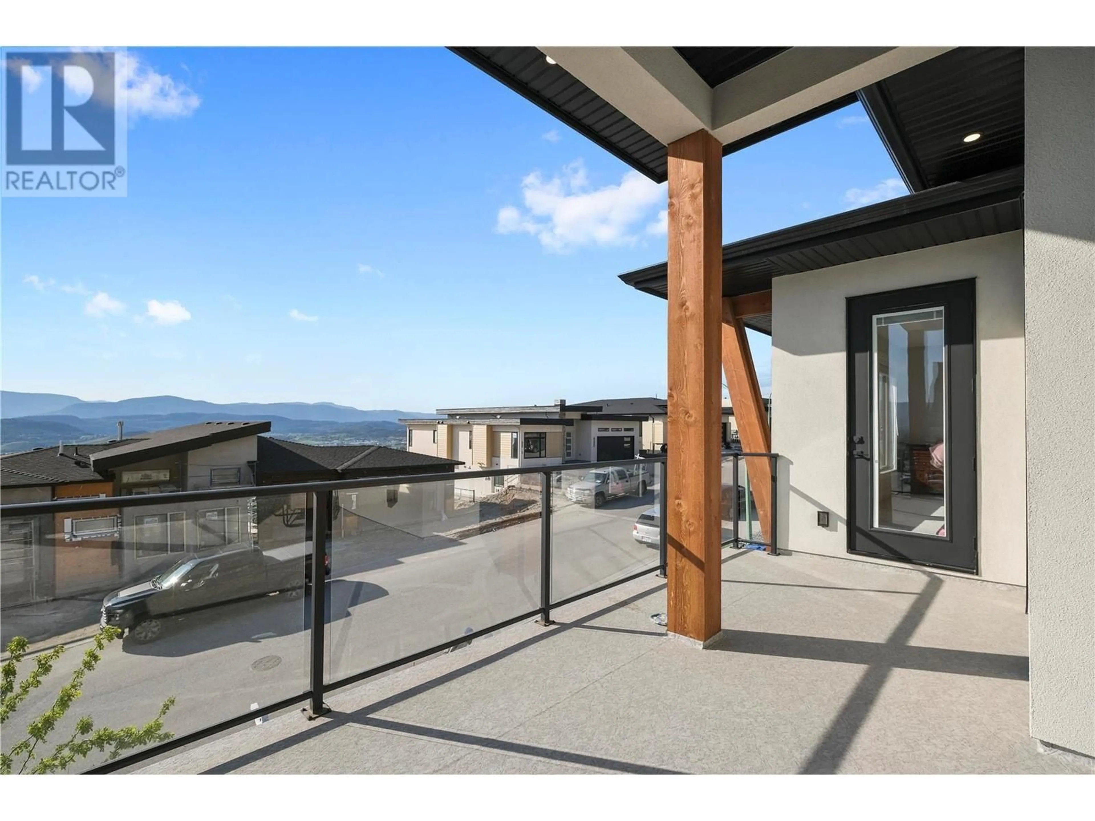 Patio, mountain view for 695 Deans Drive, Kelowna British Columbia V1P1A1