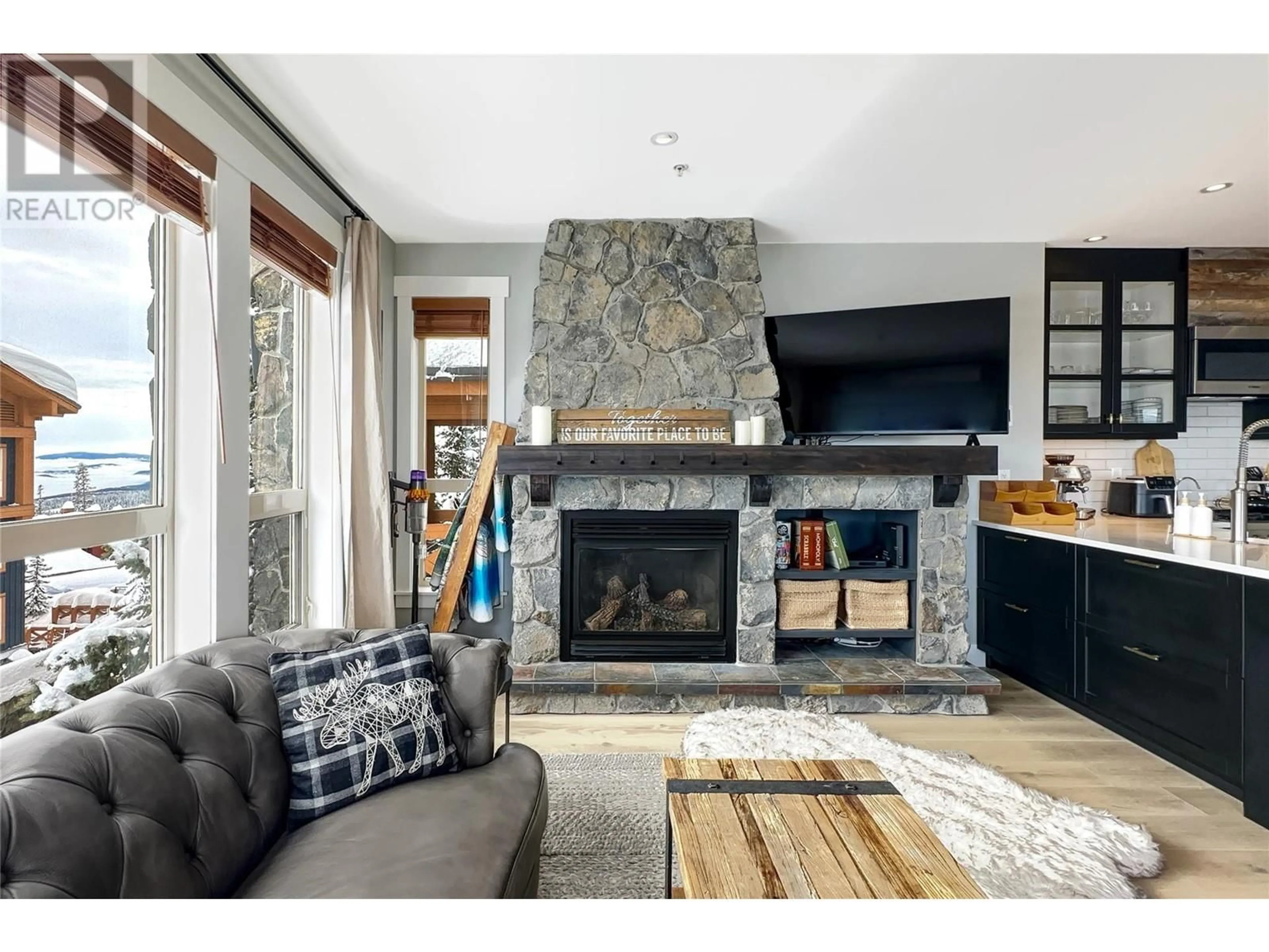 Living room with furniture, unknown for 101A - 5300 BIG WHITE ROAD, Big White British Columbia V1P1P3