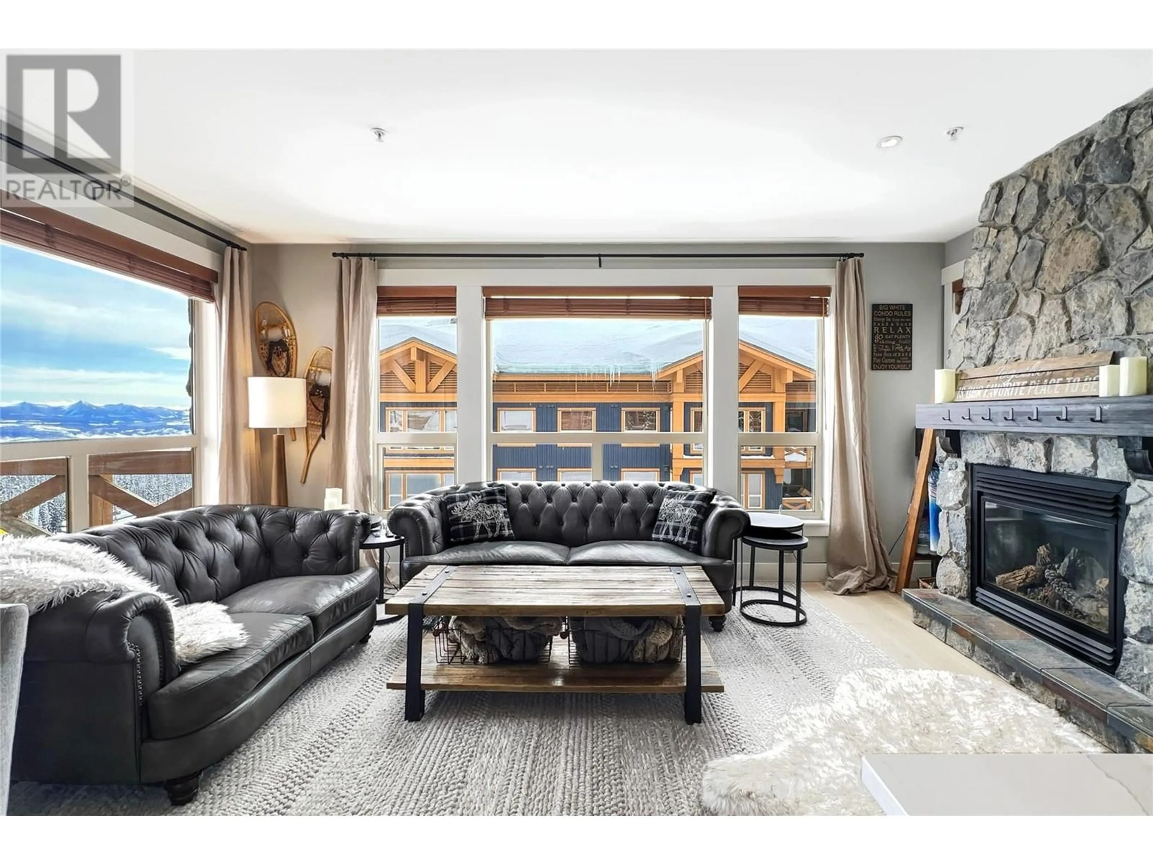 Living room with furniture, unknown for 101A - 5300 BIG WHITE ROAD, Big White British Columbia V1P1P3