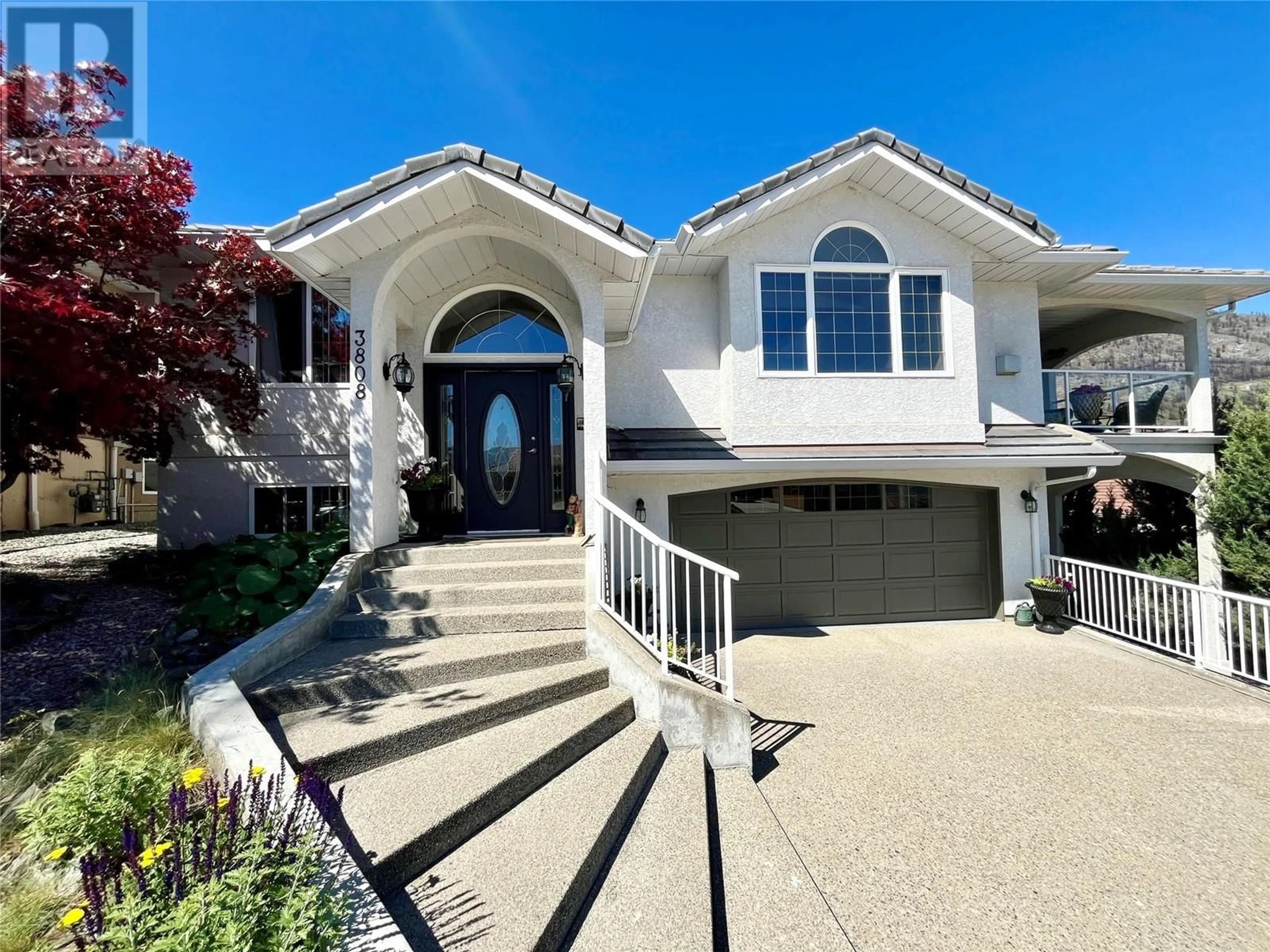 Home with vinyl exterior material, street for 3808 SAWGRASS DRIVE, Osoyoos British Columbia V0H1V4