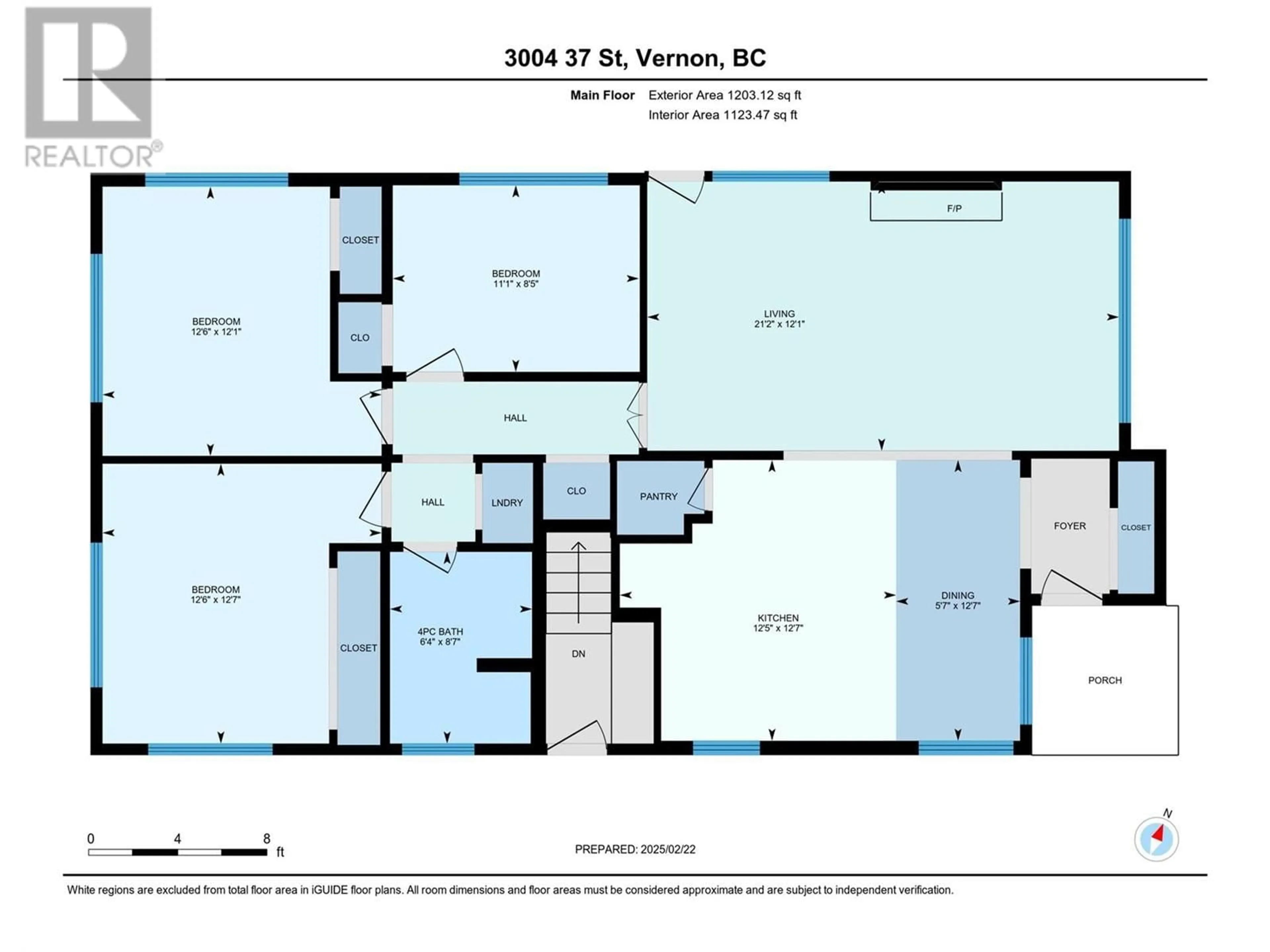 Floor plan for 3004 37 STREET, Vernon British Columbia V1T6G5