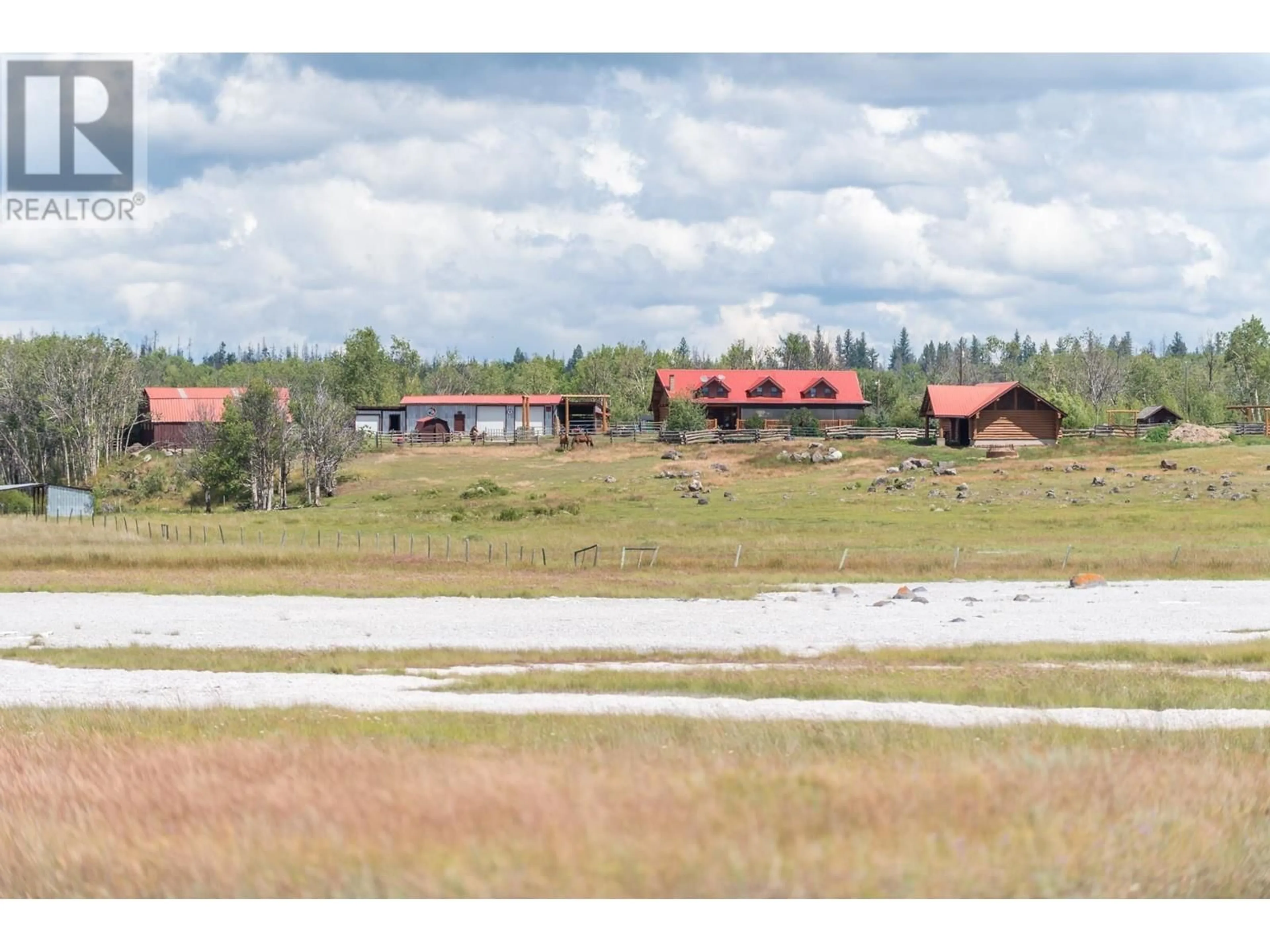 A pic from outside/outdoor area/front of a property/back of a property/a pic from drone, unknown for 3460 MEADOW LAKE ROAD, Clinton British Columbia V0K1K0