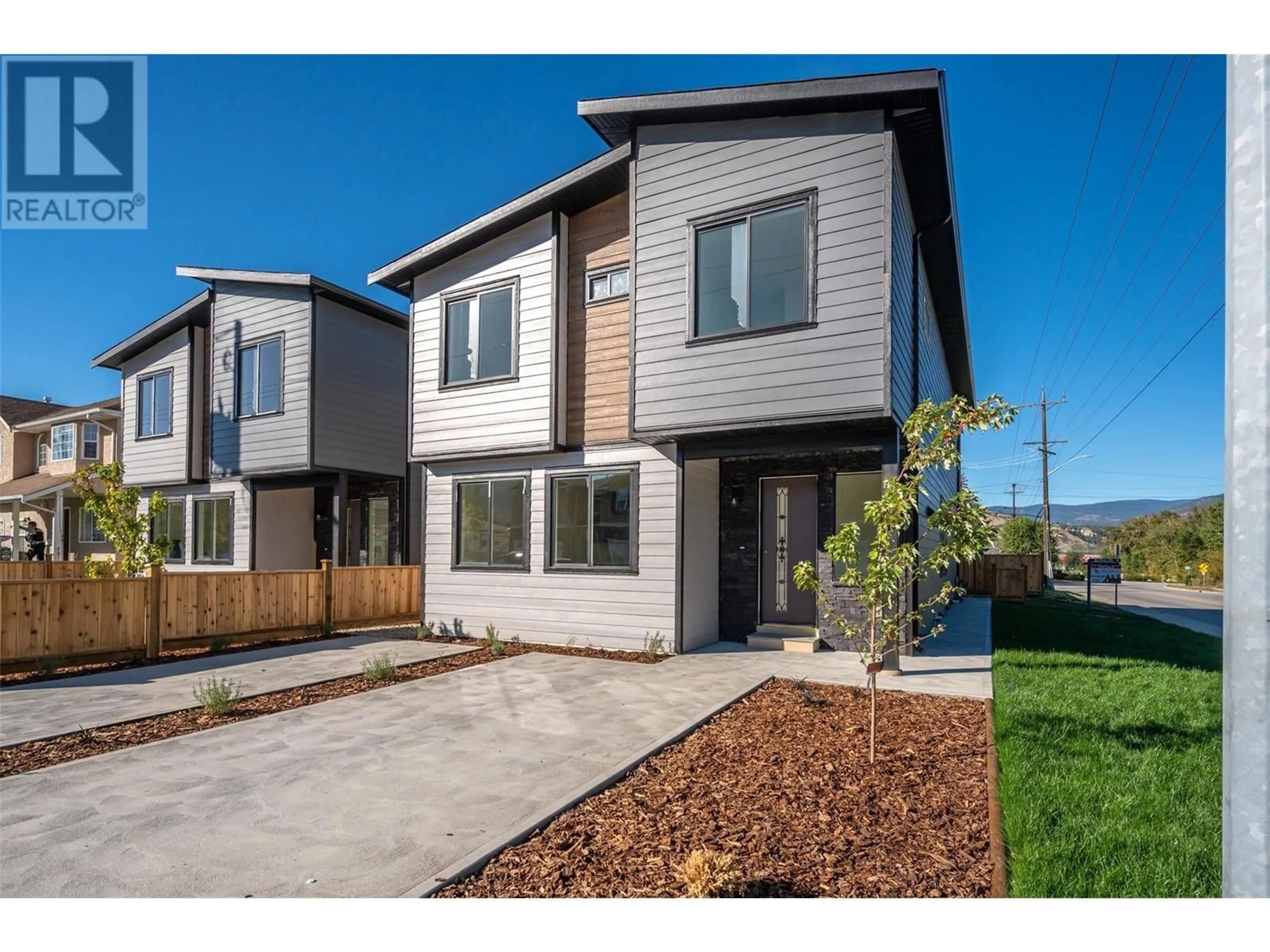 Home with vinyl exterior material, street for 1715 Fairford Drive Unit# 101, Penticton British Columbia V2A6C7